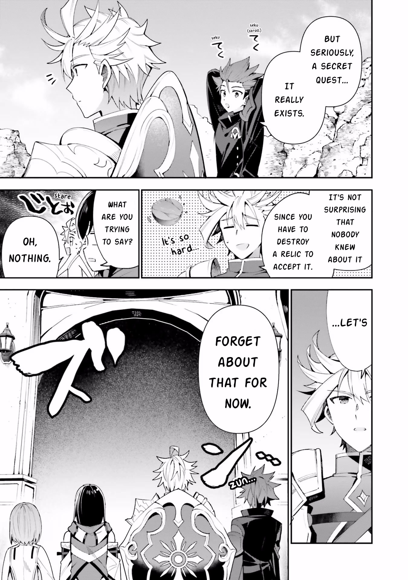 I'm the Guild Receptionist, but Since I Don't Want to Work Overtime, I Think I'll Just Solo the Boss Chapter 12 page 5 - Chapter 12: The Chalk Tower
