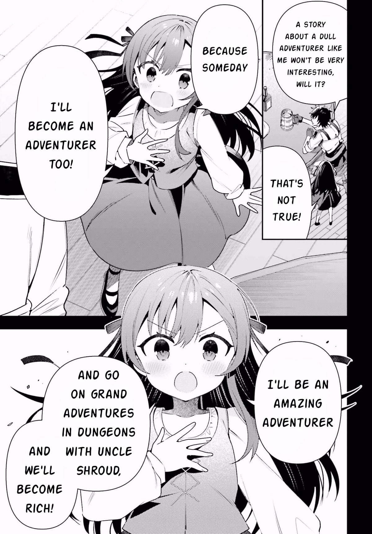 I'm the Guild Receptionist, but Since I Don't Want to Work Overtime, I Think I'll Just Solo the Boss Chapter 15 page 5 - Chapter 15: Promise of Childhood Days