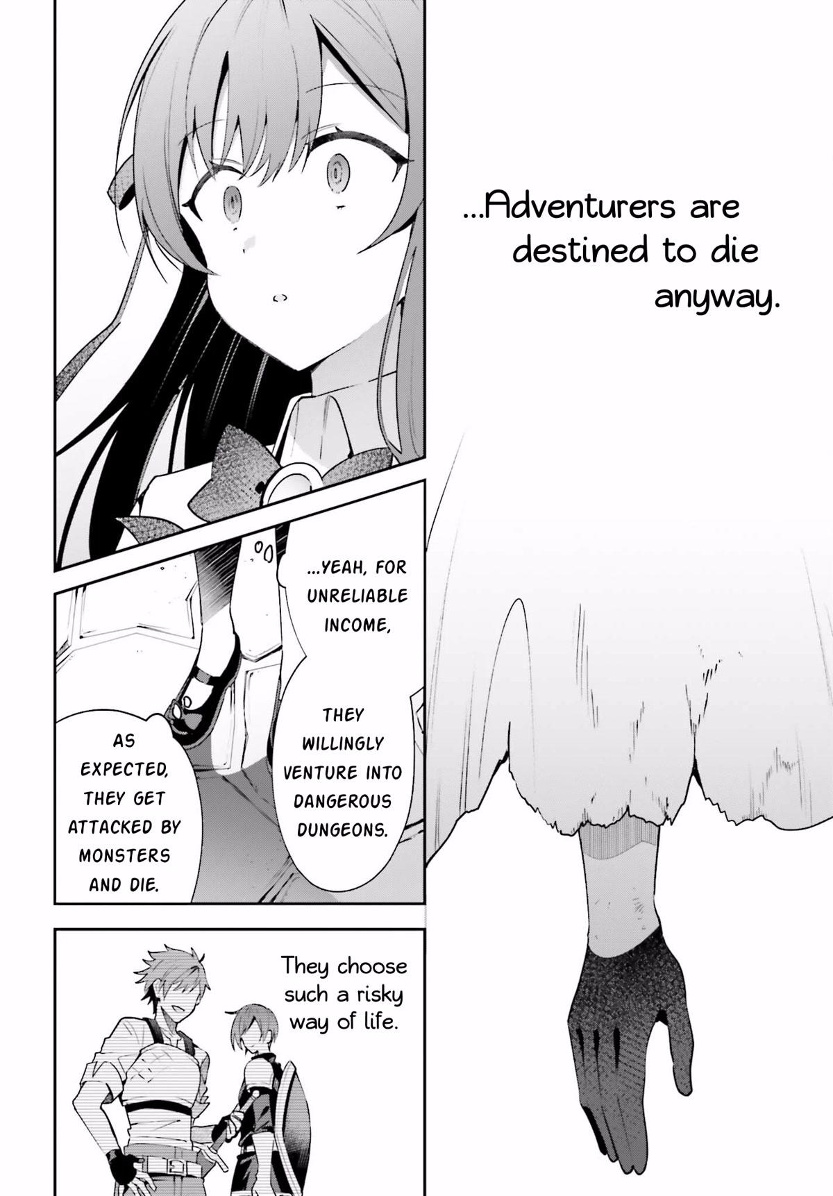 I'm the Guild Receptionist, but Since I Don't Want to Work Overtime, I Think I'll Just Solo the Boss Chapter 19 page 18 - Chapter 19: Motive