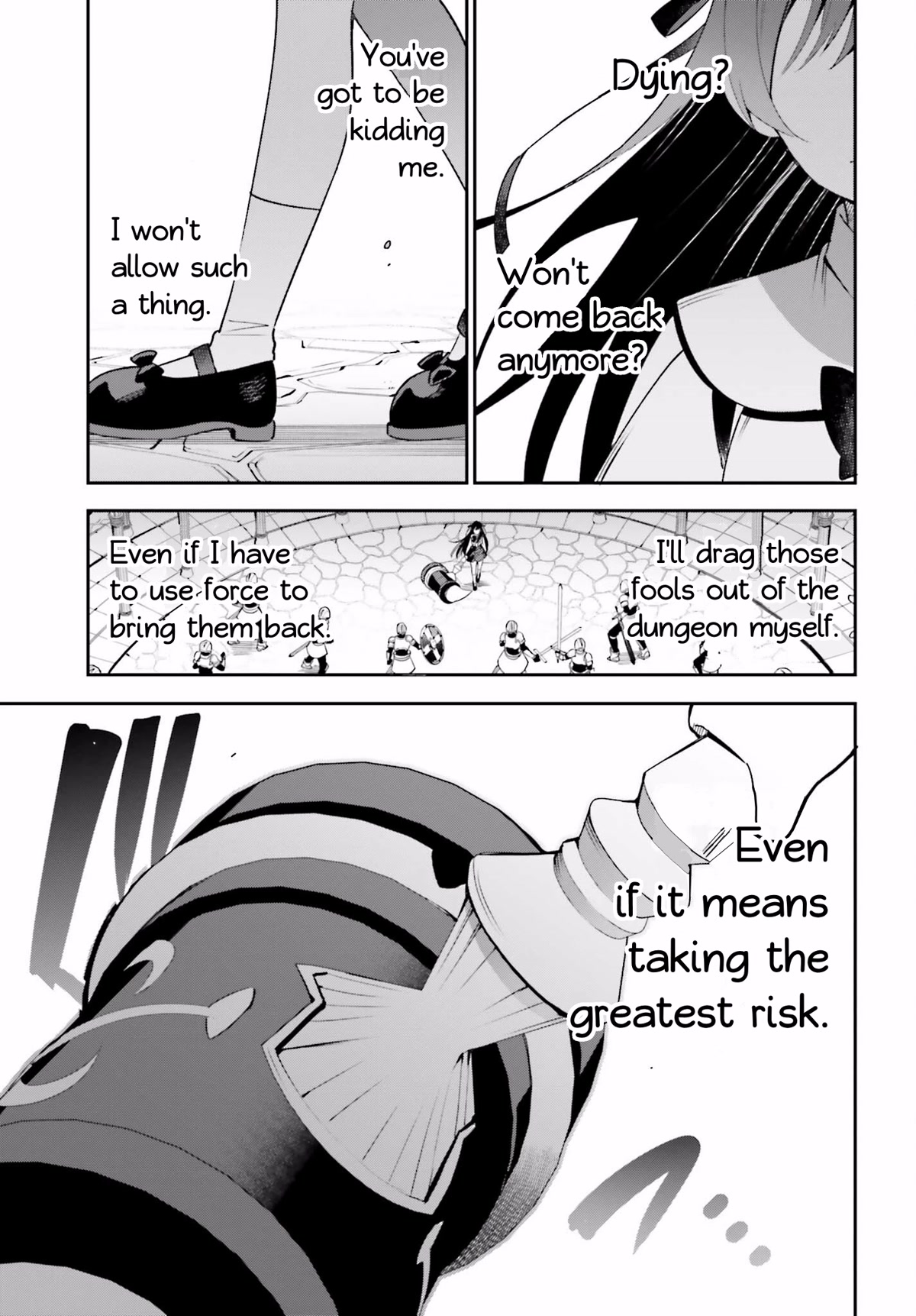 I'm the Guild Receptionist, but Since I Don't Want to Work Overtime, I Think I'll Just Solo the Boss Chapter 19 page 26 - Chapter 19: Motive