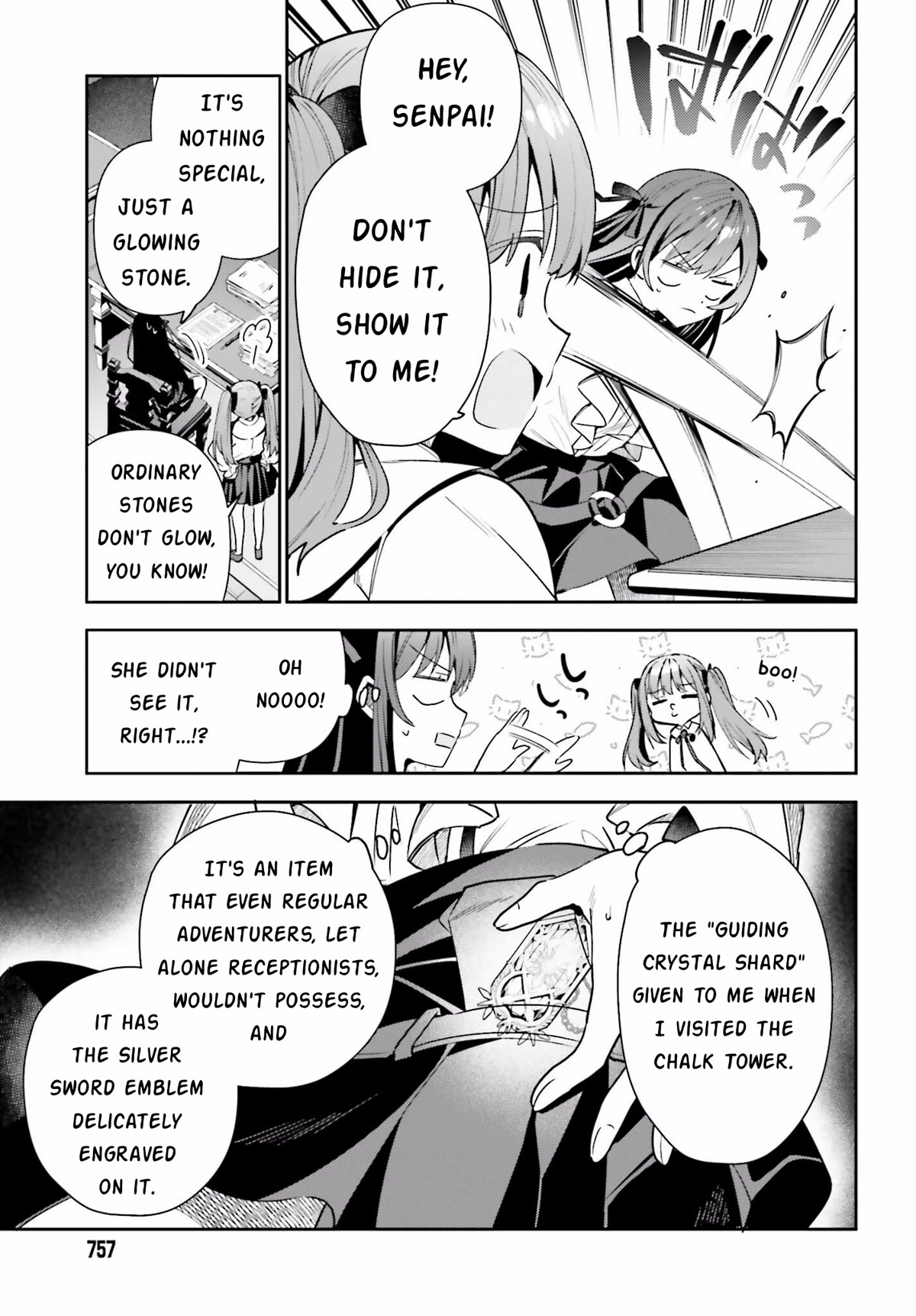 I'm the Guild Receptionist, but Since I Don't Want to Work Overtime, I Think I'll Just Solo the Boss Chapter 19 page 9 - Chapter 19: Motive