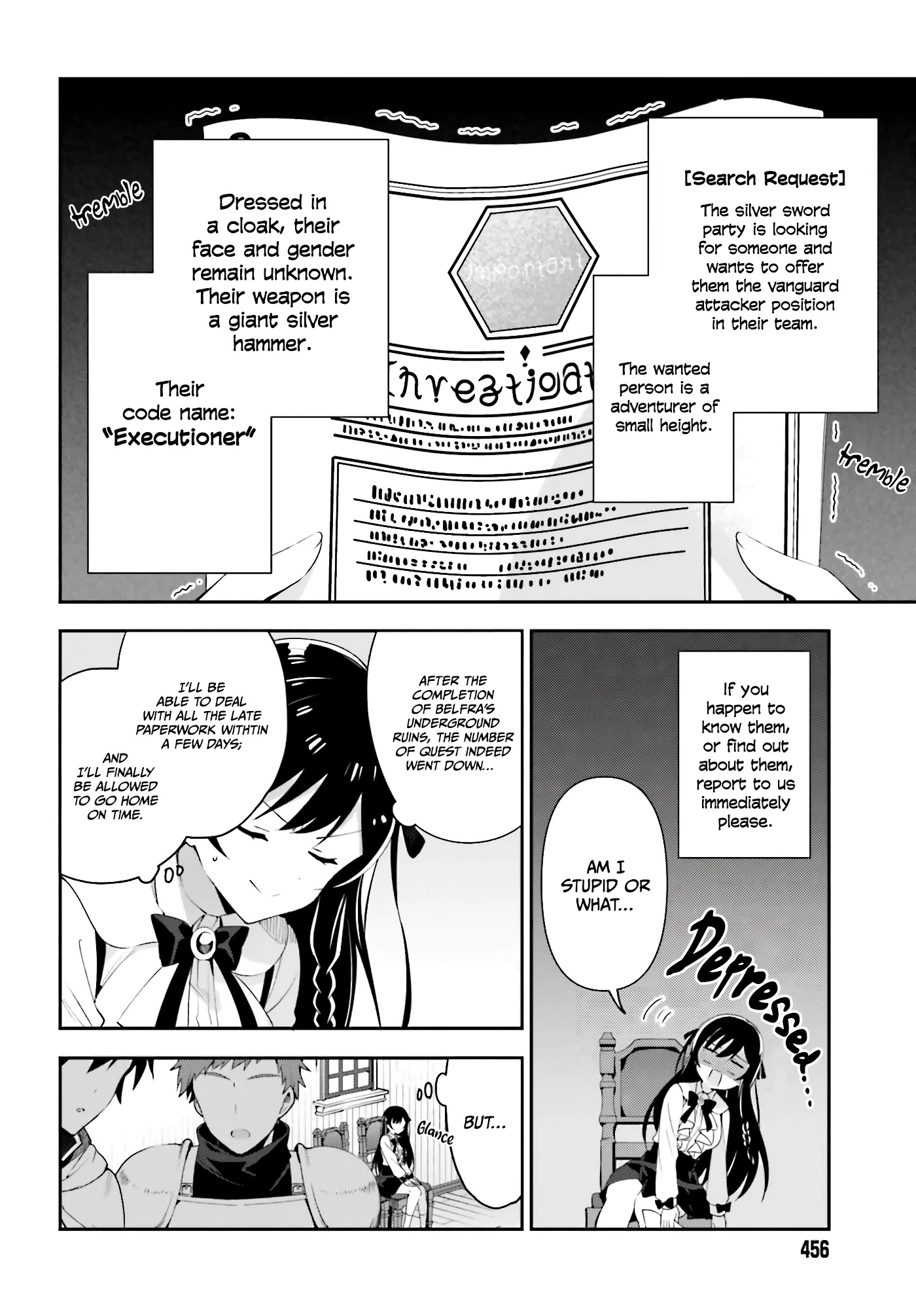 I'm the Guild Receptionist, but Since I Don't Want to Work Overtime, I Think I'll Just Solo the Boss Chapter 2 page 5 - Chapter 2
