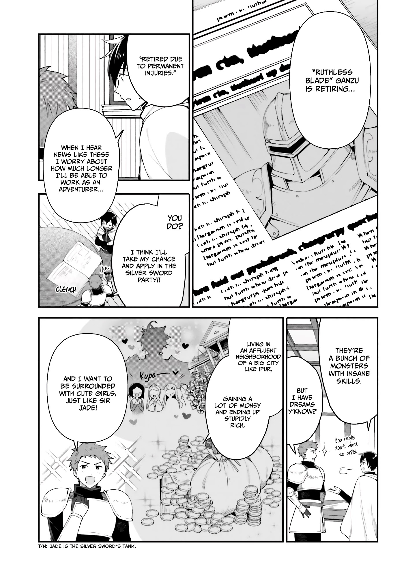 I'm the Guild Receptionist, but Since I Don't Want to Work Overtime, I Think I'll Just Solo the Boss Chapter 2 page 6 - Chapter 2