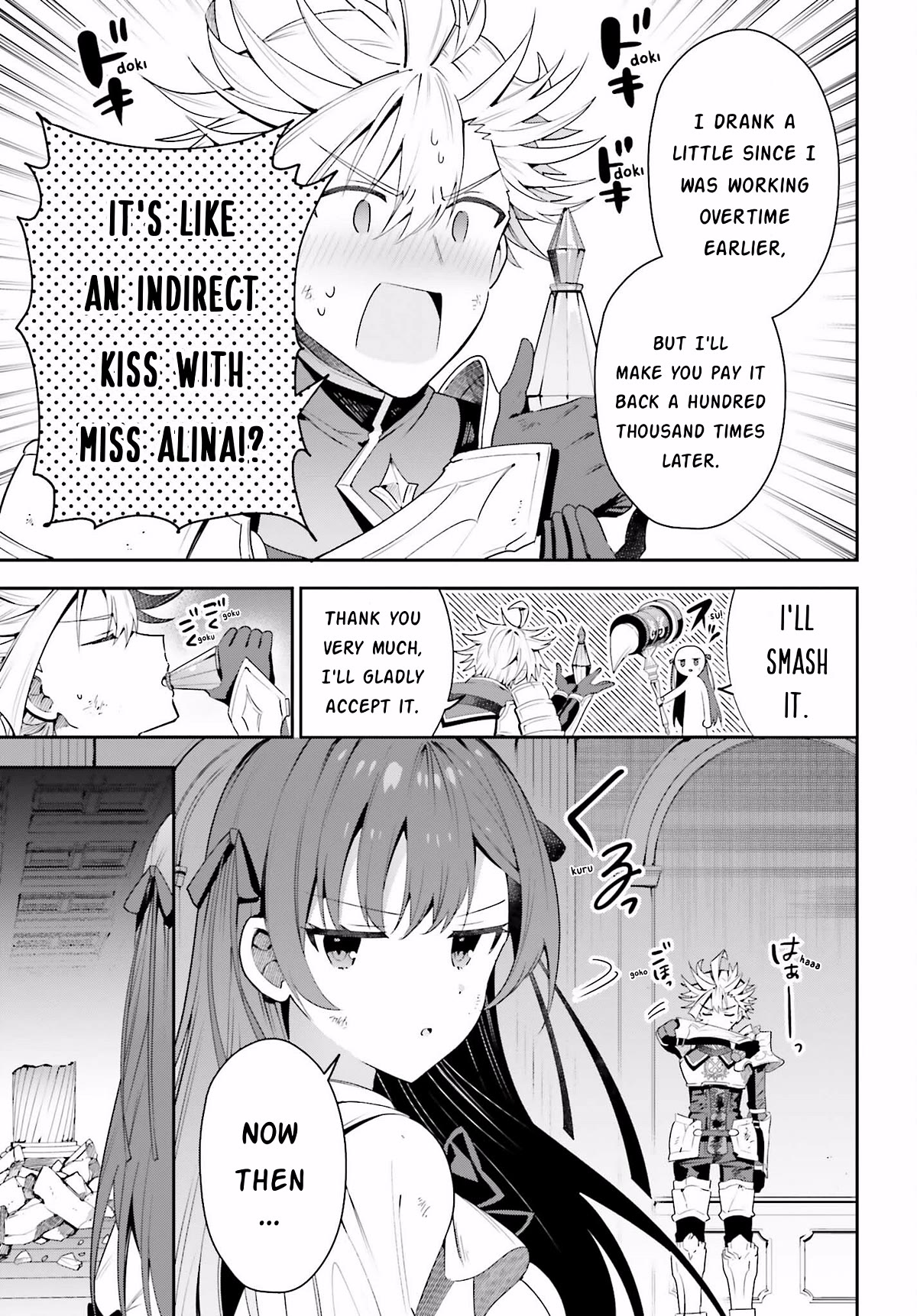 I'm the Guild Receptionist, but Since I Don't Want to Work Overtime, I Think I'll Just Solo the Boss Chapter 21 page 20 - Chapter 21: Warm Body Temperature