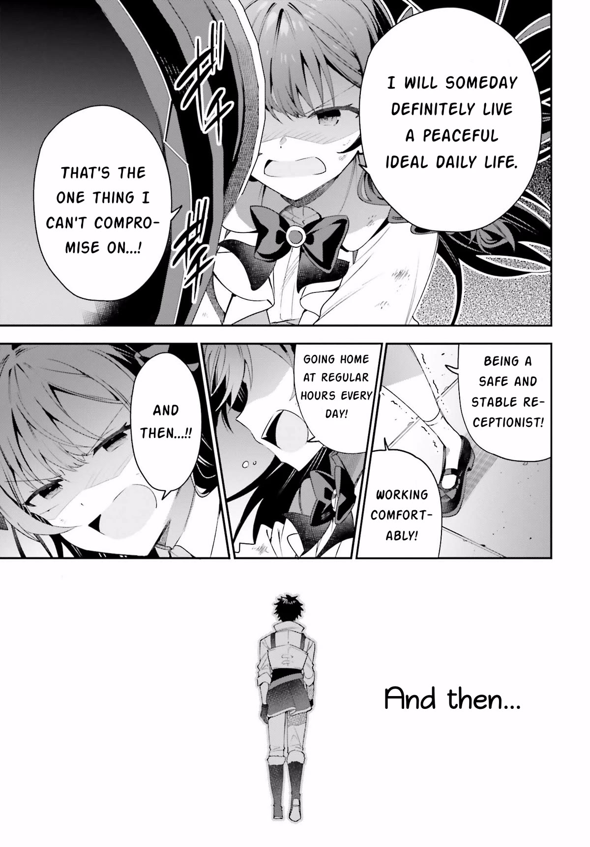 I'm the Guild Receptionist, but Since I Don't Want to Work Overtime, I Think I'll Just Solo the Boss Chapter 22 page 15 - Chapter 22: Change