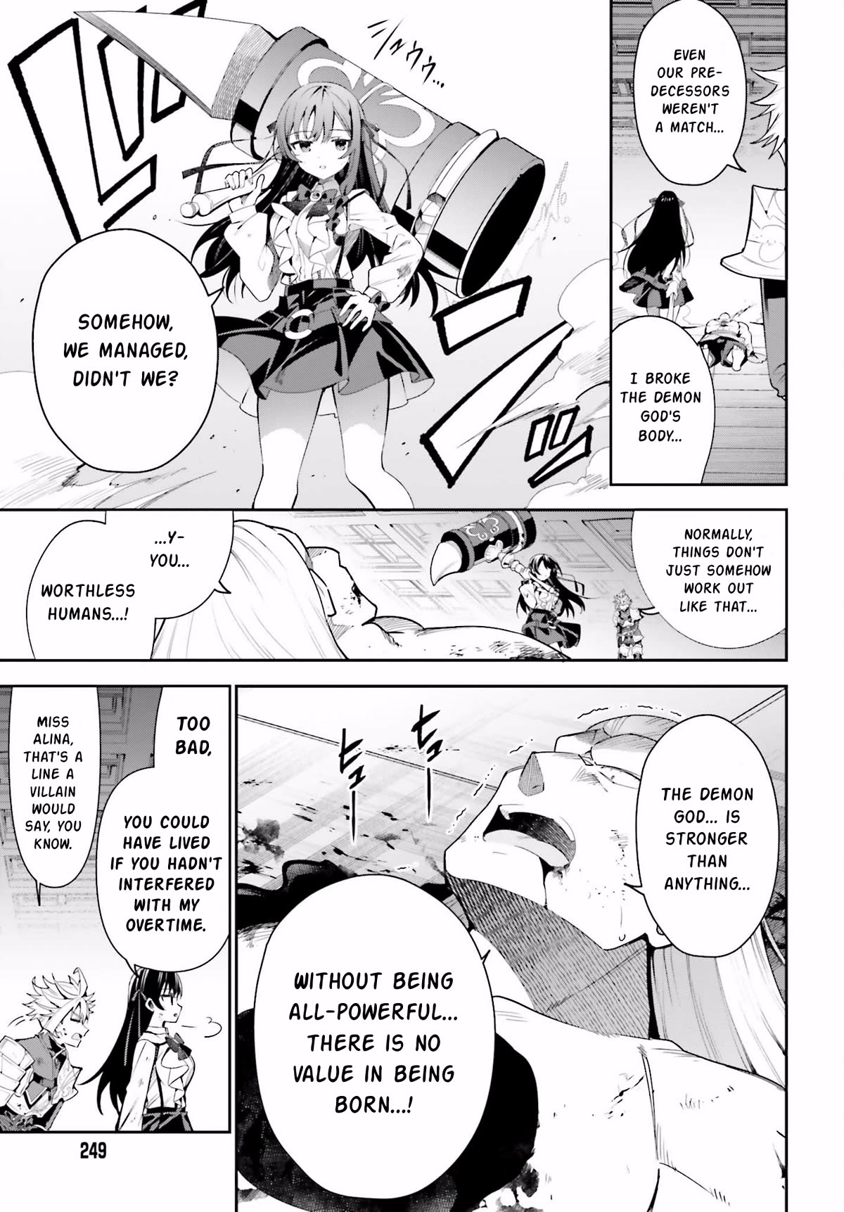 I'm the Guild Receptionist, but Since I Don't Want to Work Overtime, I Think I'll Just Solo the Boss Chapter 23 page 10 - Chapter 23: Personal Principles