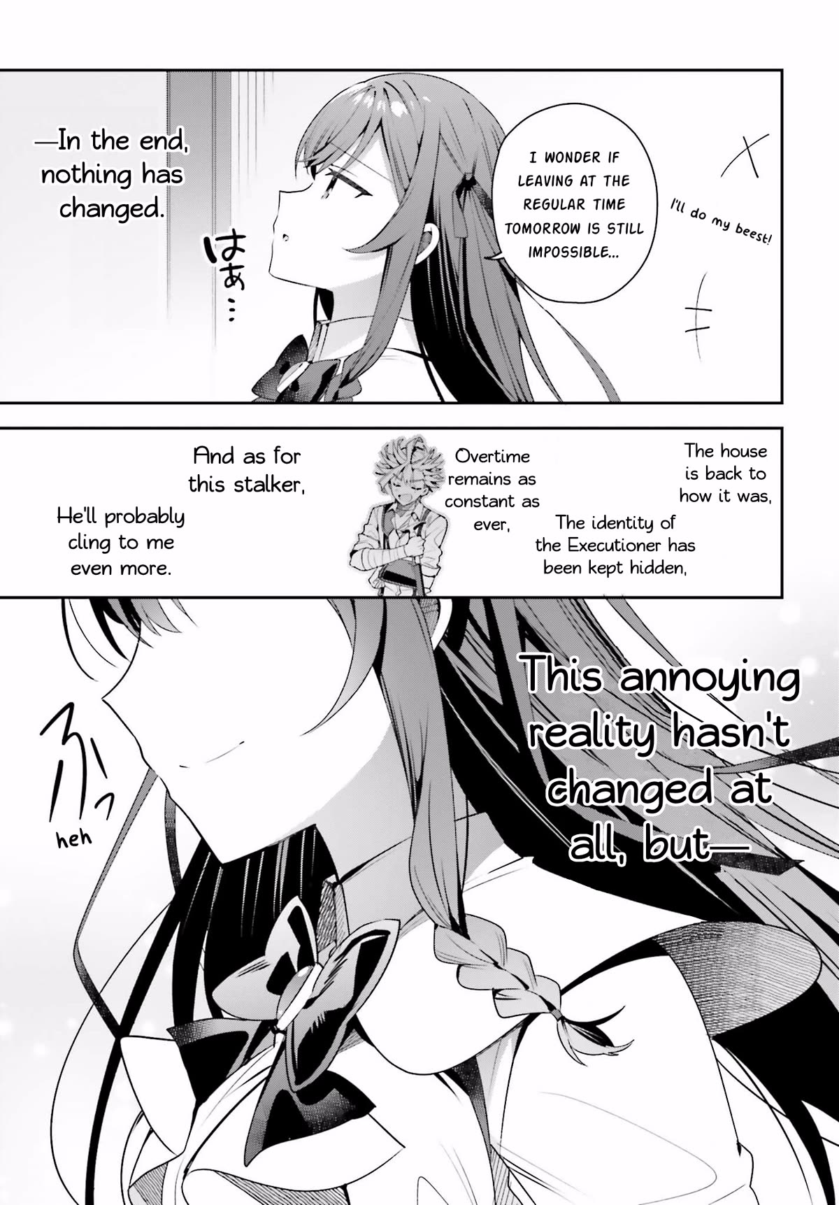I'm the Guild Receptionist, but Since I Don't Want to Work Overtime, I Think I'll Just Solo the Boss Chapter 23 page 24 - Chapter 23: Personal Principles