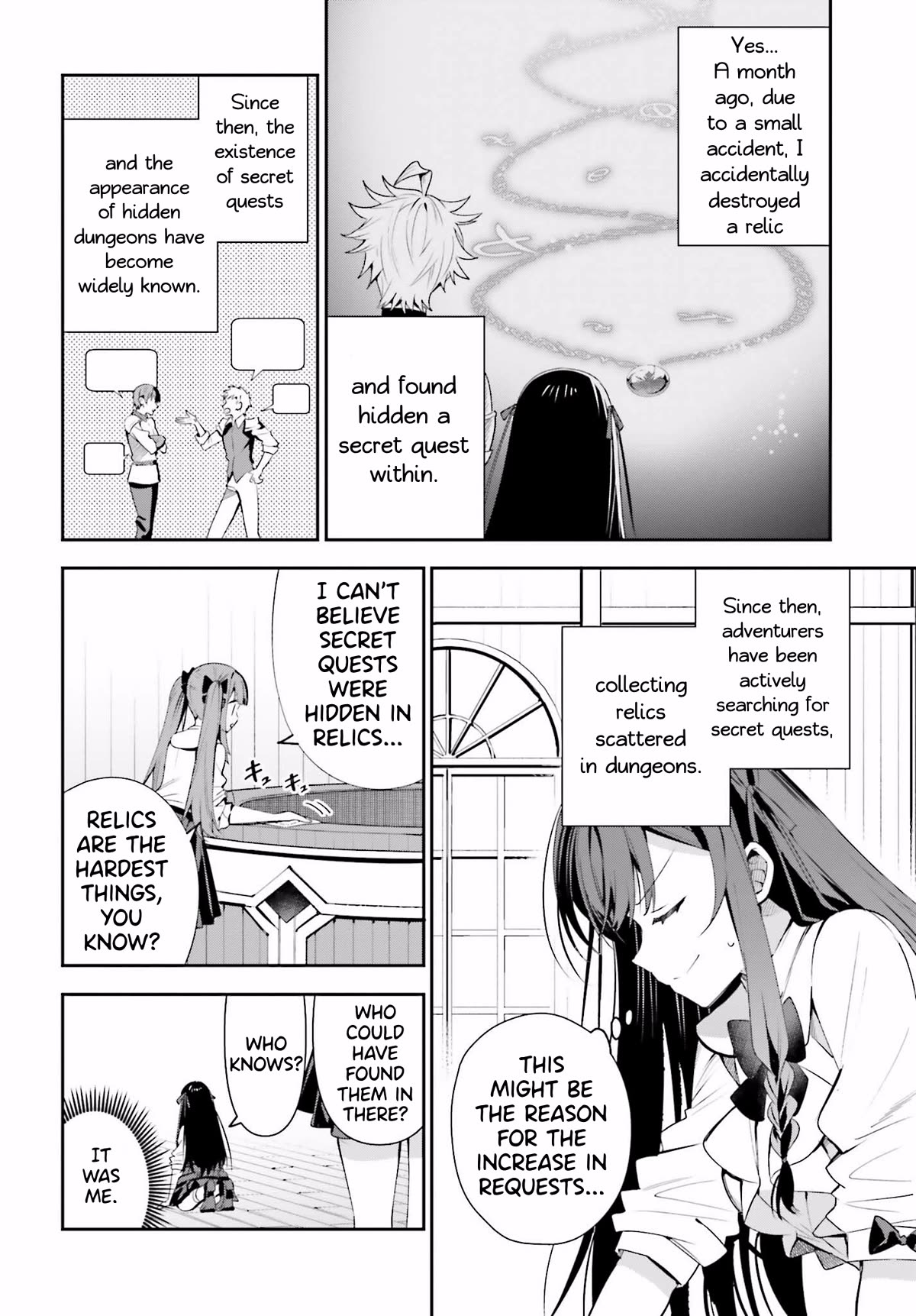 I'm the Guild Receptionist, but Since I Don't Want to Work Overtime, I Think I'll Just Solo the Boss Chapter 24 page 20 - Chapter 24: Anomaly