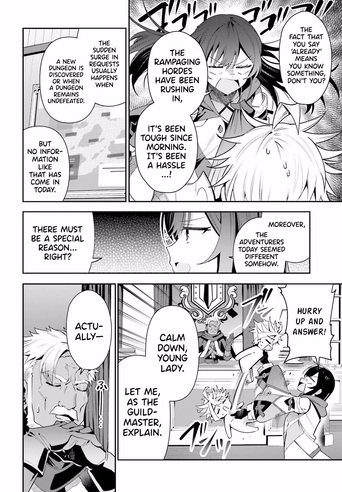 I'm the Guild Receptionist, but Since I Don't Want to Work Overtime, I Think I'll Just Solo the Boss Chapter 25 page 18 - Chapter 25: Rumors