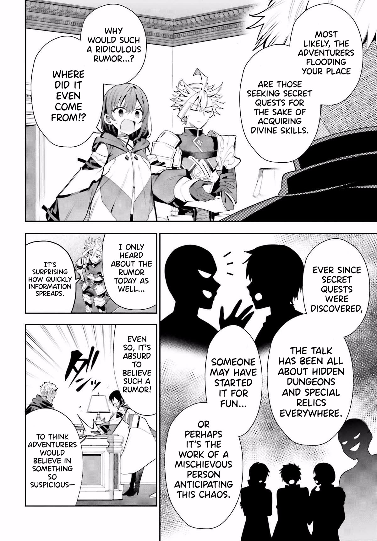 I'm the Guild Receptionist, but Since I Don't Want to Work Overtime, I Think I'll Just Solo the Boss Chapter 25 page 20 - Chapter 25: Rumors