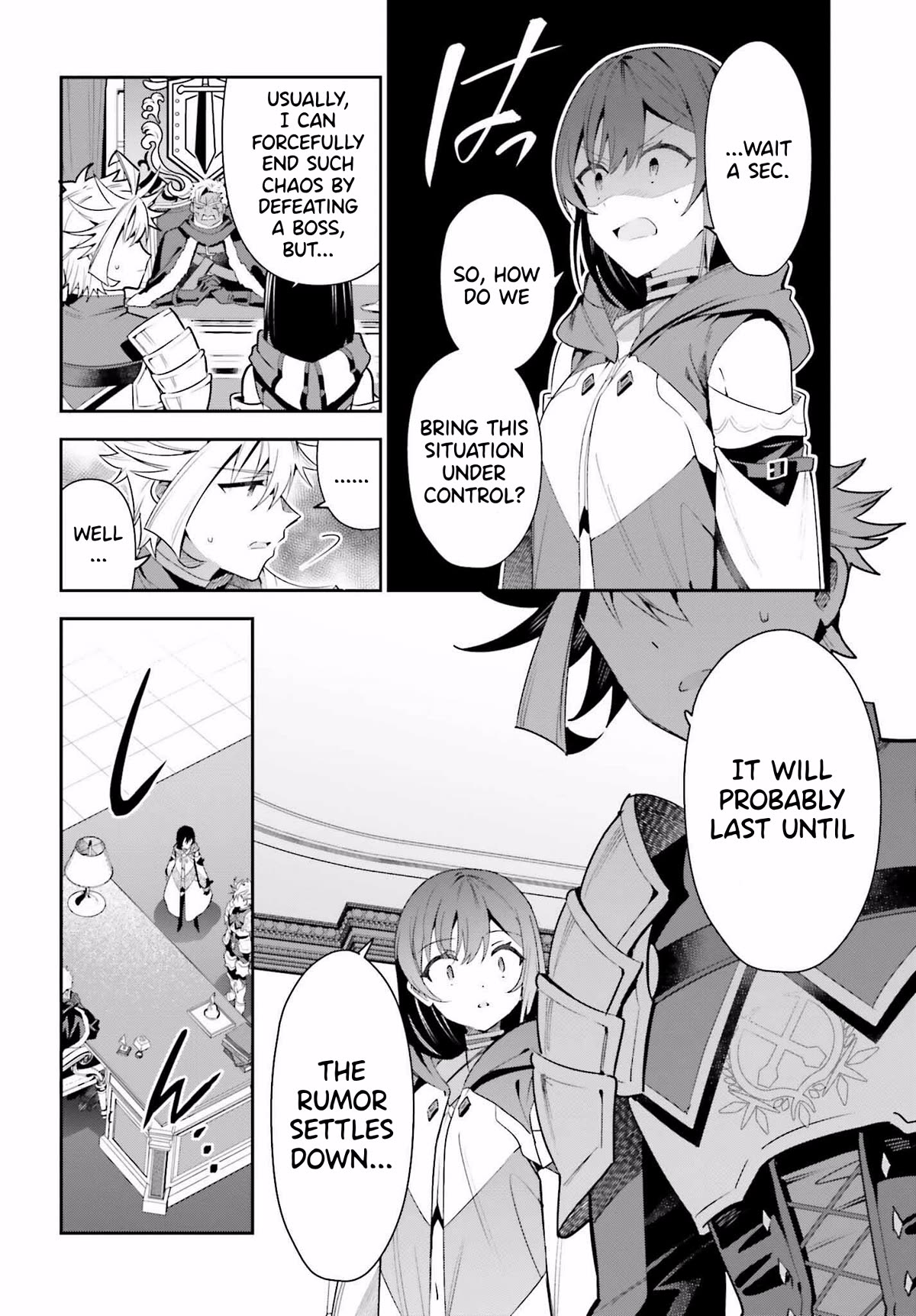 I'm the Guild Receptionist, but Since I Don't Want to Work Overtime, I Think I'll Just Solo the Boss Chapter 25 page 24 - Chapter 25: Rumors