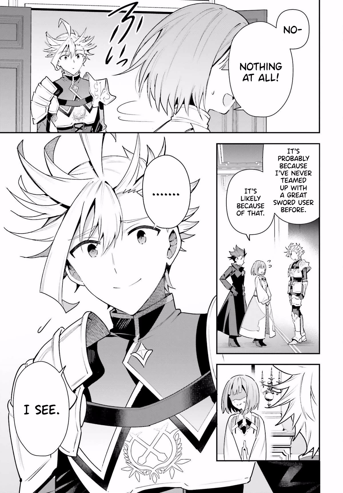 I'm the Guild Receptionist, but Since I Don't Want to Work Overtime, I Think I'll Just Solo the Boss Chapter 25 page 29 - Chapter 25: Rumors