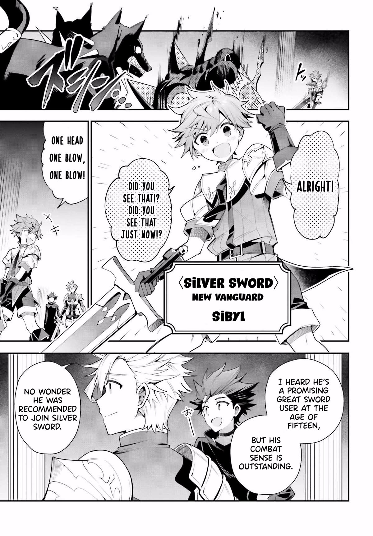 I'm the Guild Receptionist, but Since I Don't Want to Work Overtime, I Think I'll Just Solo the Boss Chapter 25 page 7 - Chapter 25: Rumors