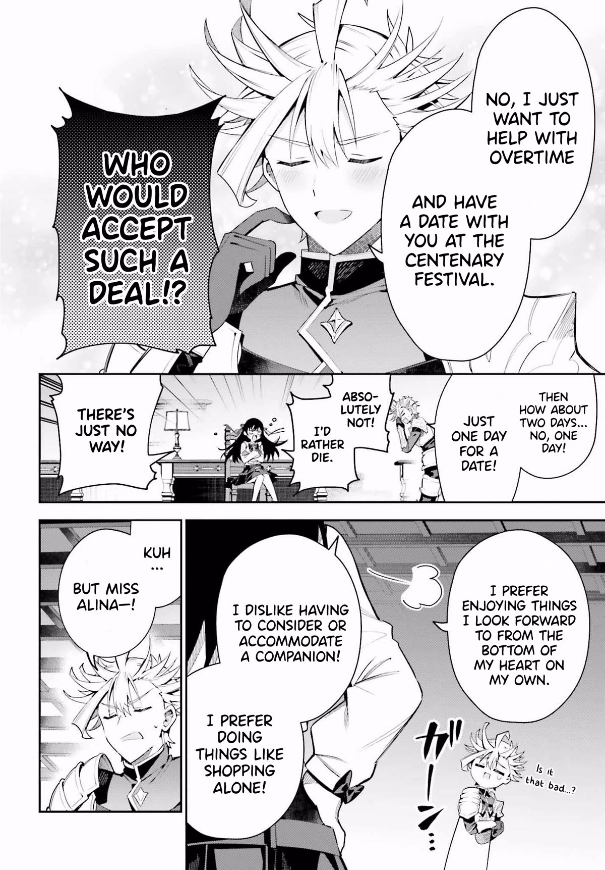 I'm the Guild Receptionist, but Since I Don't Want to Work Overtime, I Think I'll Just Solo the Boss Chapter 26 page 14 - Chapter 26: Objective