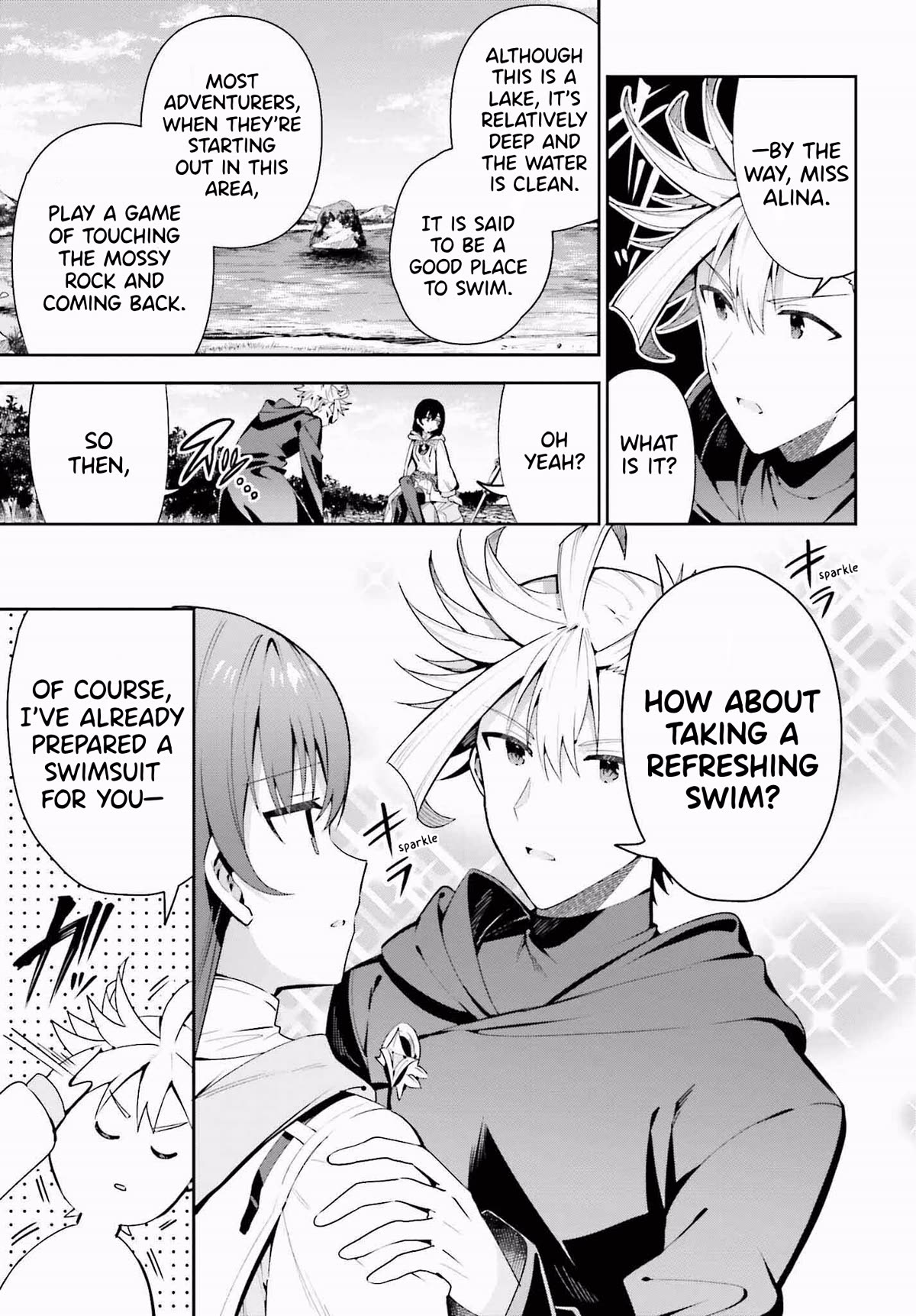 I'm the Guild Receptionist, but Since I Don't Want to Work Overtime, I Think I'll Just Solo the Boss Chapter 27 page 8 - Chapter 27: Encounter