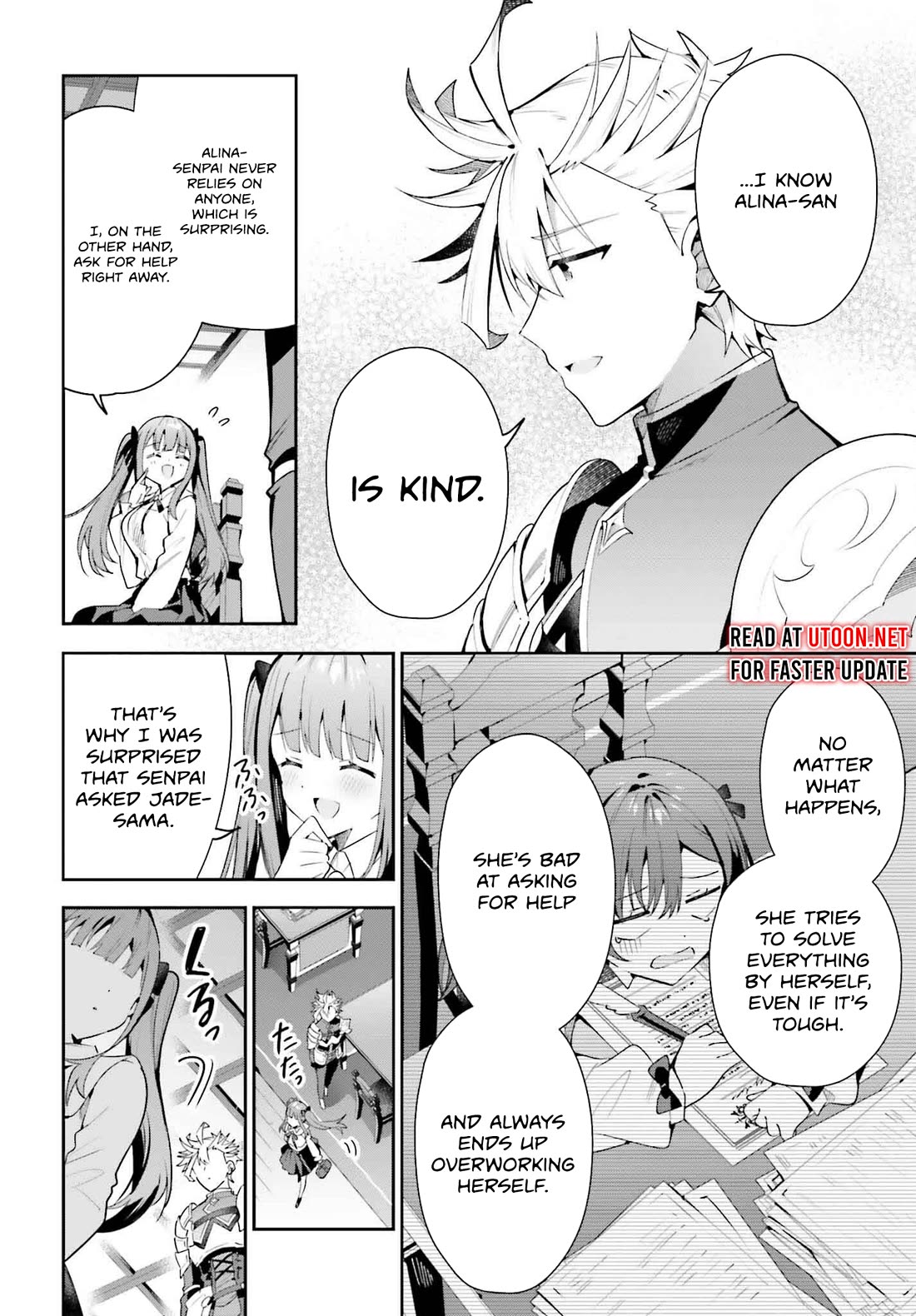 I'm the Guild Receptionist, but Since I Don't Want to Work Overtime, I Think I'll Just Solo the Boss Chapter 28 page 12 - Chapter 28
