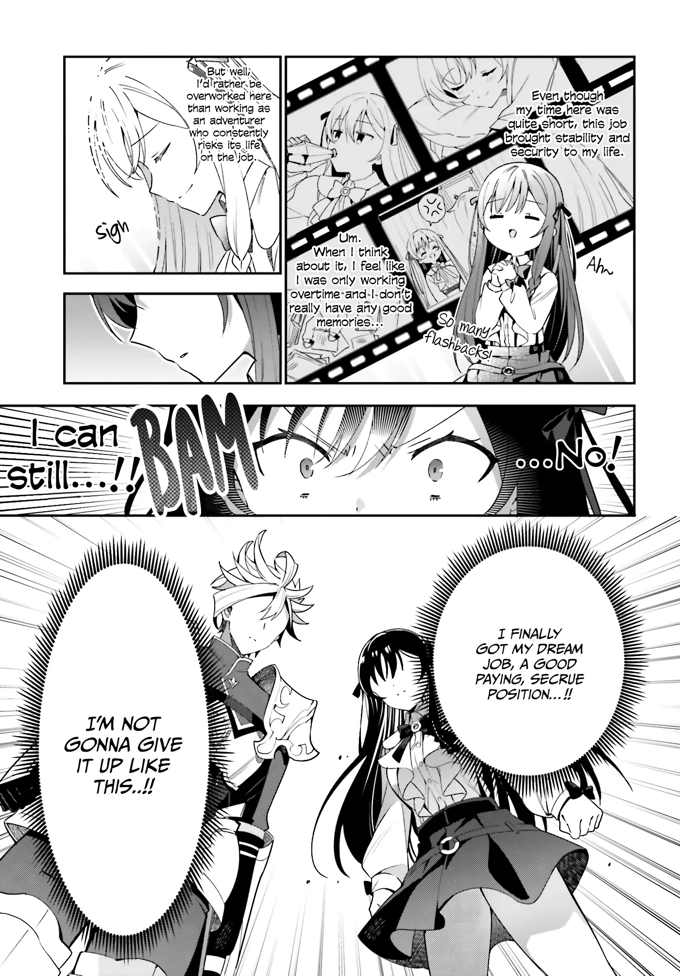 I'm the Guild Receptionist, but Since I Don't Want to Work Overtime, I Think I'll Just Solo the Boss Chapter 3 page 10 - Chapter 3