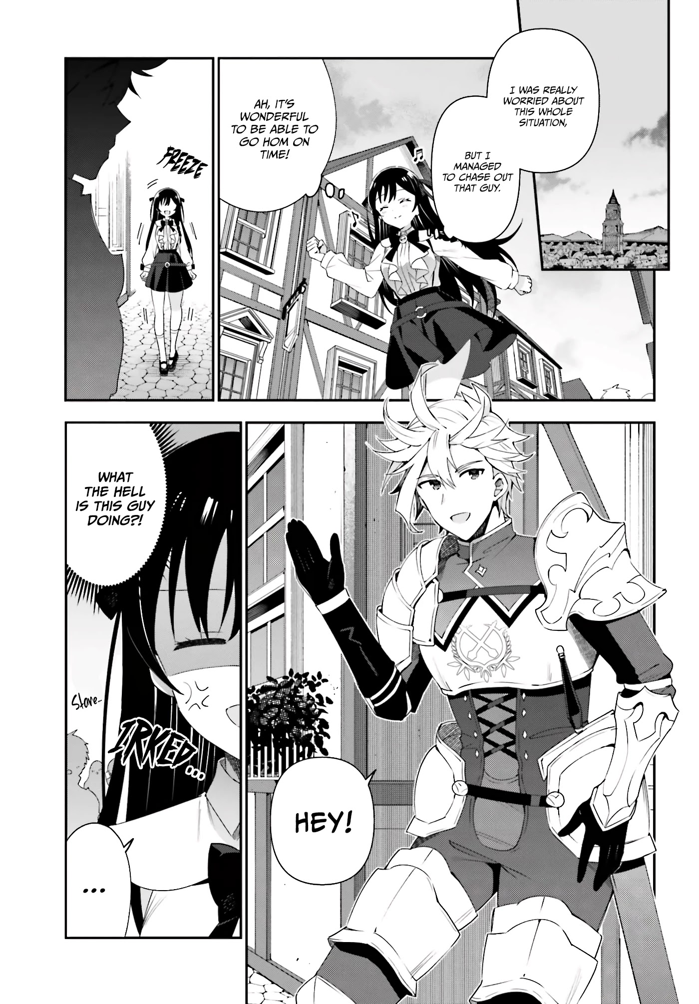 I'm the Guild Receptionist, but Since I Don't Want to Work Overtime, I Think I'll Just Solo the Boss Chapter 3 page 14 - Chapter 3