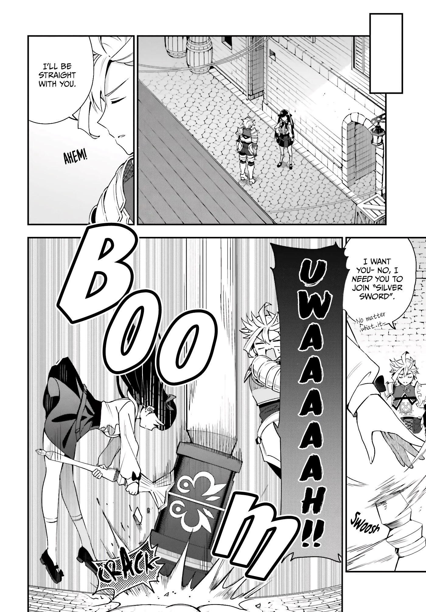 I'm the Guild Receptionist, but Since I Don't Want to Work Overtime, I Think I'll Just Solo the Boss Chapter 3 page 17 - Chapter 3