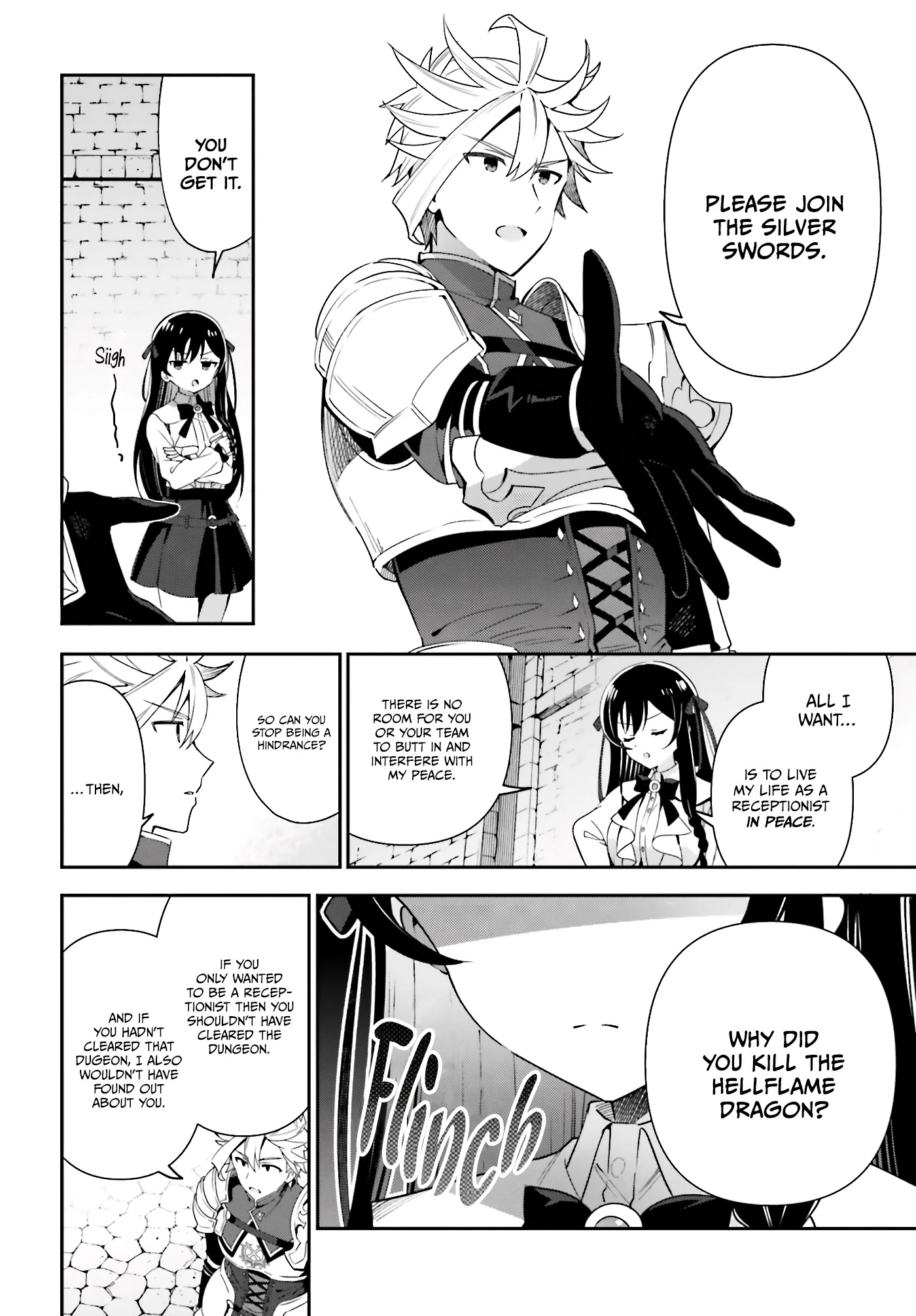 I'm the Guild Receptionist, but Since I Don't Want to Work Overtime, I Think I'll Just Solo the Boss Chapter 3 page 23 - Chapter 3