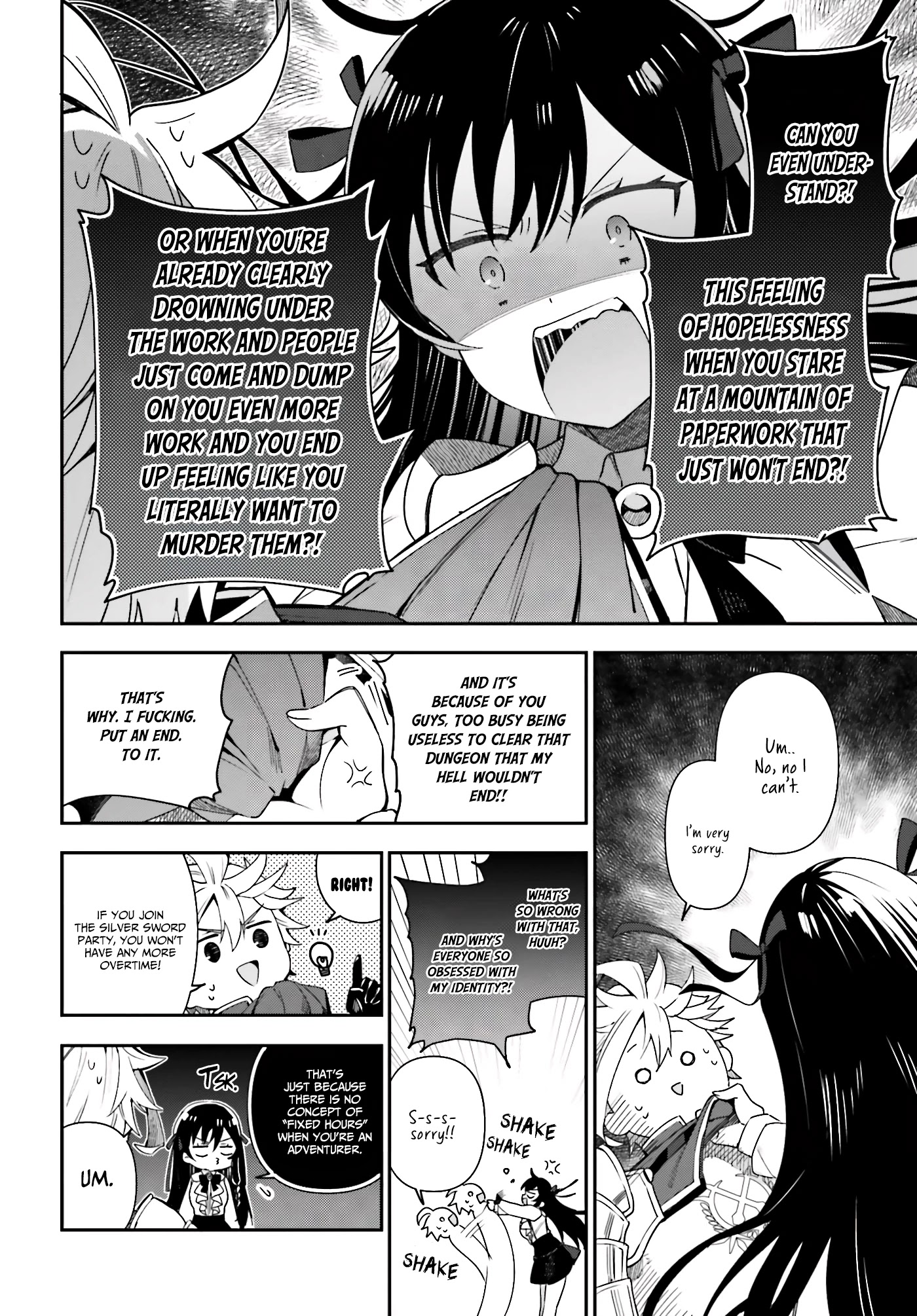 I'm the Guild Receptionist, but Since I Don't Want to Work Overtime, I Think I'll Just Solo the Boss Chapter 3 page 25 - Chapter 3