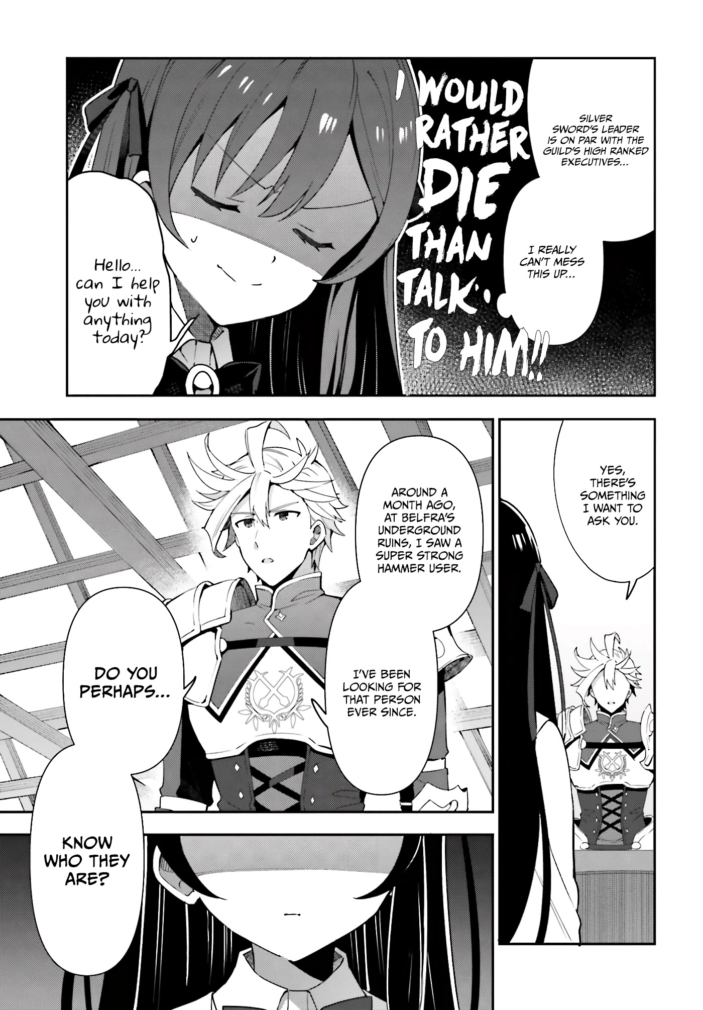 I'm the Guild Receptionist, but Since I Don't Want to Work Overtime, I Think I'll Just Solo the Boss Chapter 3 page 6 - Chapter 3