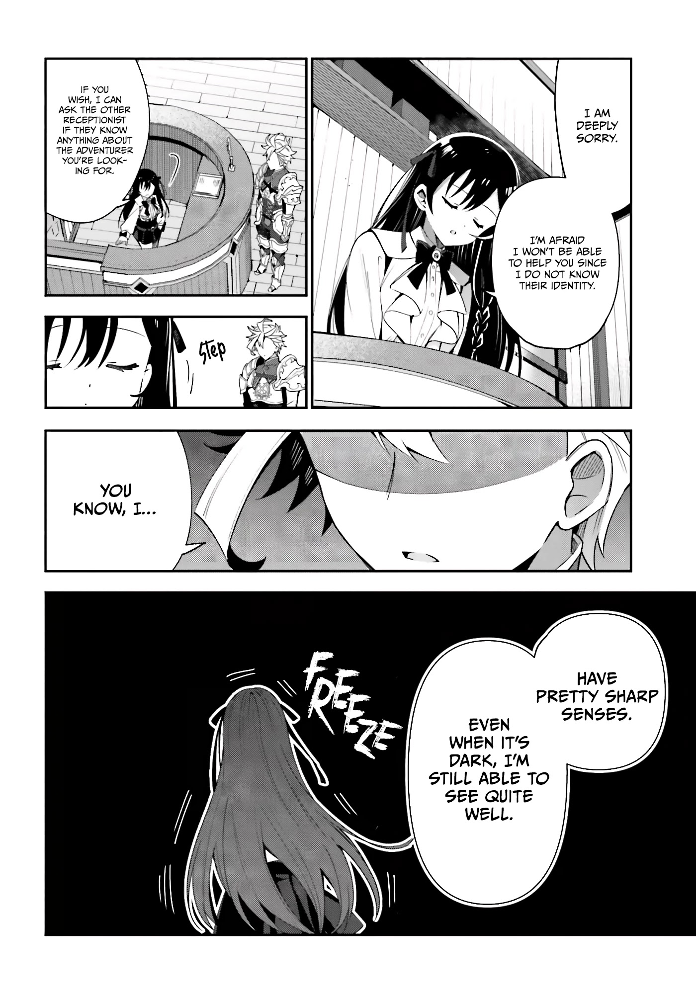 I'm the Guild Receptionist, but Since I Don't Want to Work Overtime, I Think I'll Just Solo the Boss Chapter 3 page 7 - Chapter 3