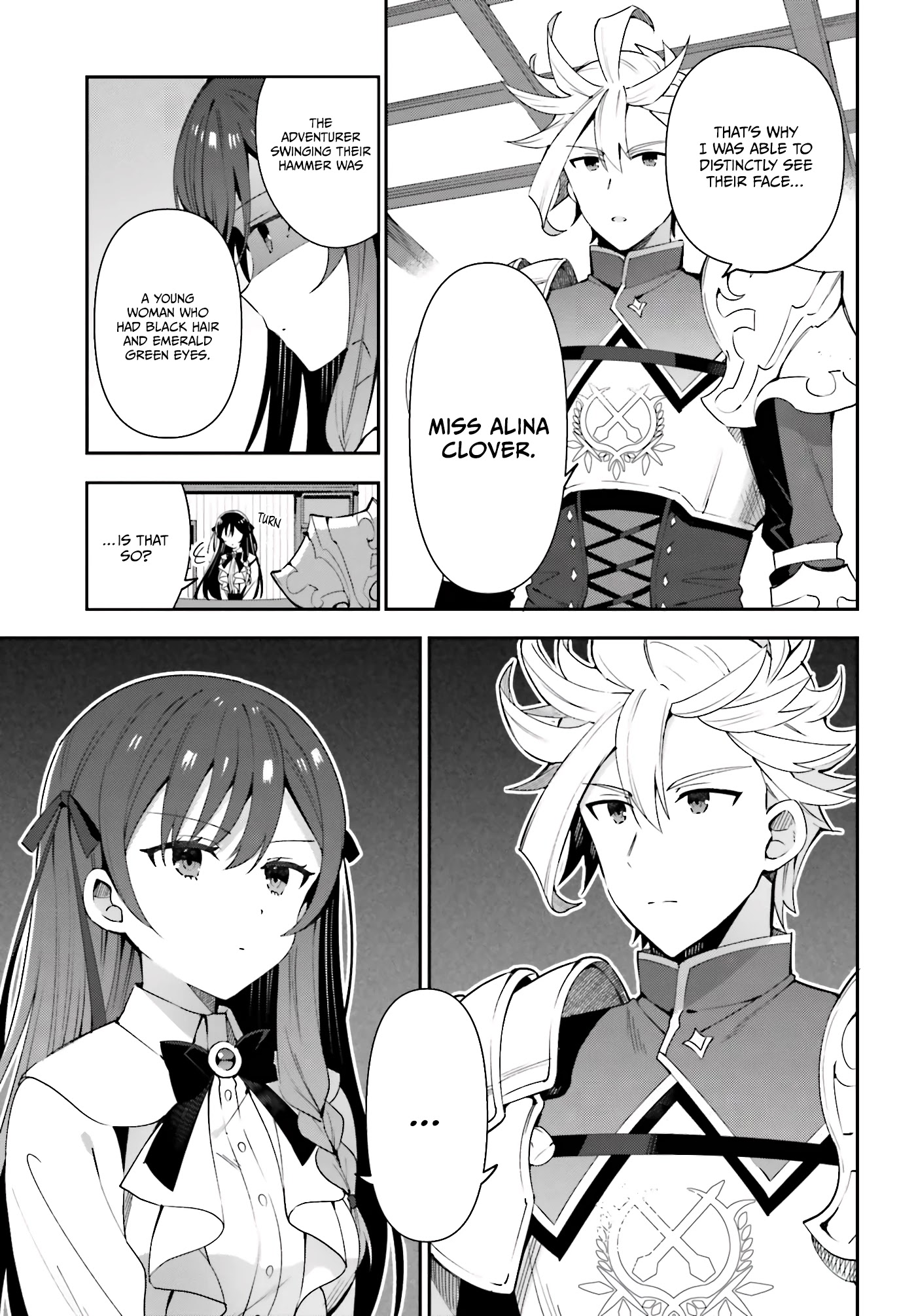 I'm the Guild Receptionist, but Since I Don't Want to Work Overtime, I Think I'll Just Solo the Boss Chapter 3 page 8 - Chapter 3