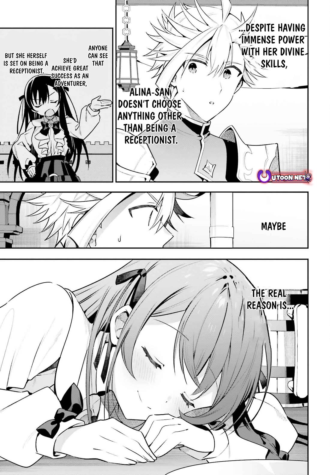 I'm the Guild Receptionist, but Since I Don't Want to Work Overtime, I Think I'll Just Solo the Boss Chapter 31 page 17 - Chapter 31