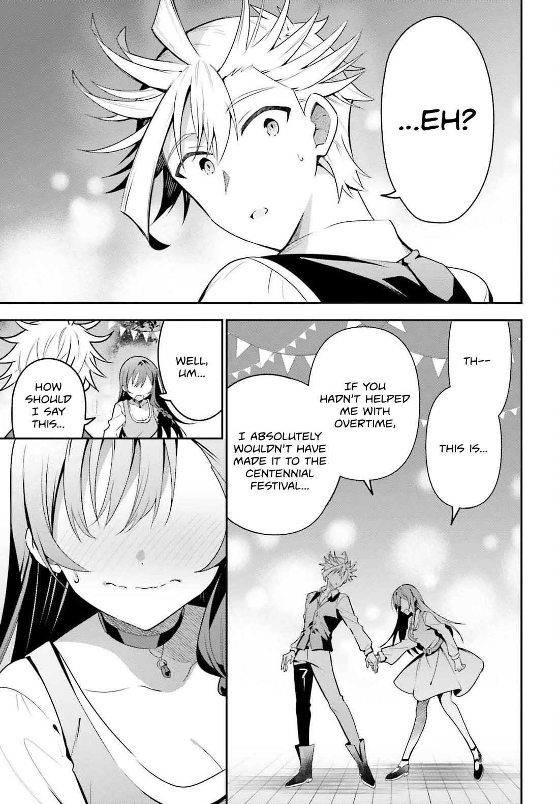 I'm the Guild Receptionist, but Since I Don't Want to Work Overtime, I Think I'll Just Solo the Boss Chapter 32 page 15 - Chapter 32