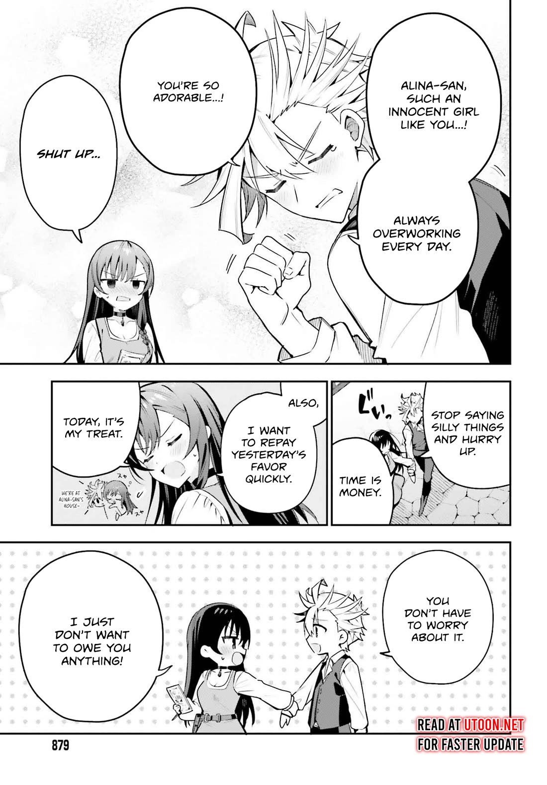 I'm the Guild Receptionist, but Since I Don't Want to Work Overtime, I Think I'll Just Solo the Boss Chapter 32 page 5 - Chapter 32