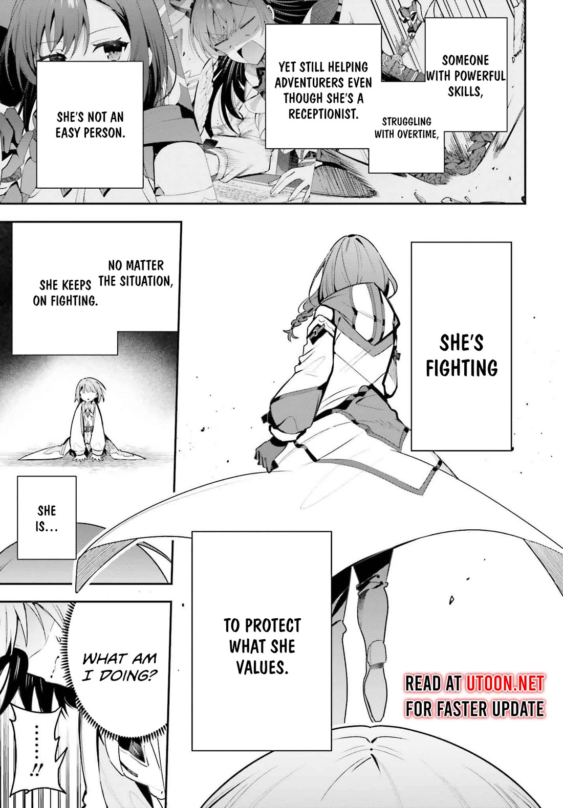 I'm the Guild Receptionist, but Since I Don't Want to Work Overtime, I Think I'll Just Solo the Boss Chapter 36 page 29 - Chapter 36: My Duty