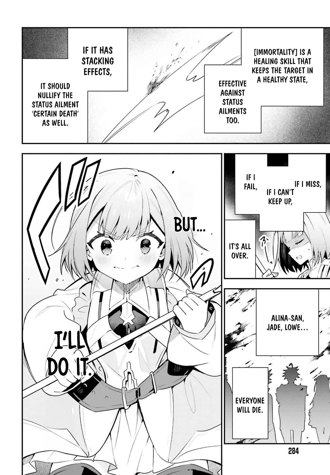 I'm the Guild Receptionist, but Since I Don't Want to Work Overtime, I Think I'll Just Solo the Boss Chapter 36 page 34 - Chapter 36: My Duty