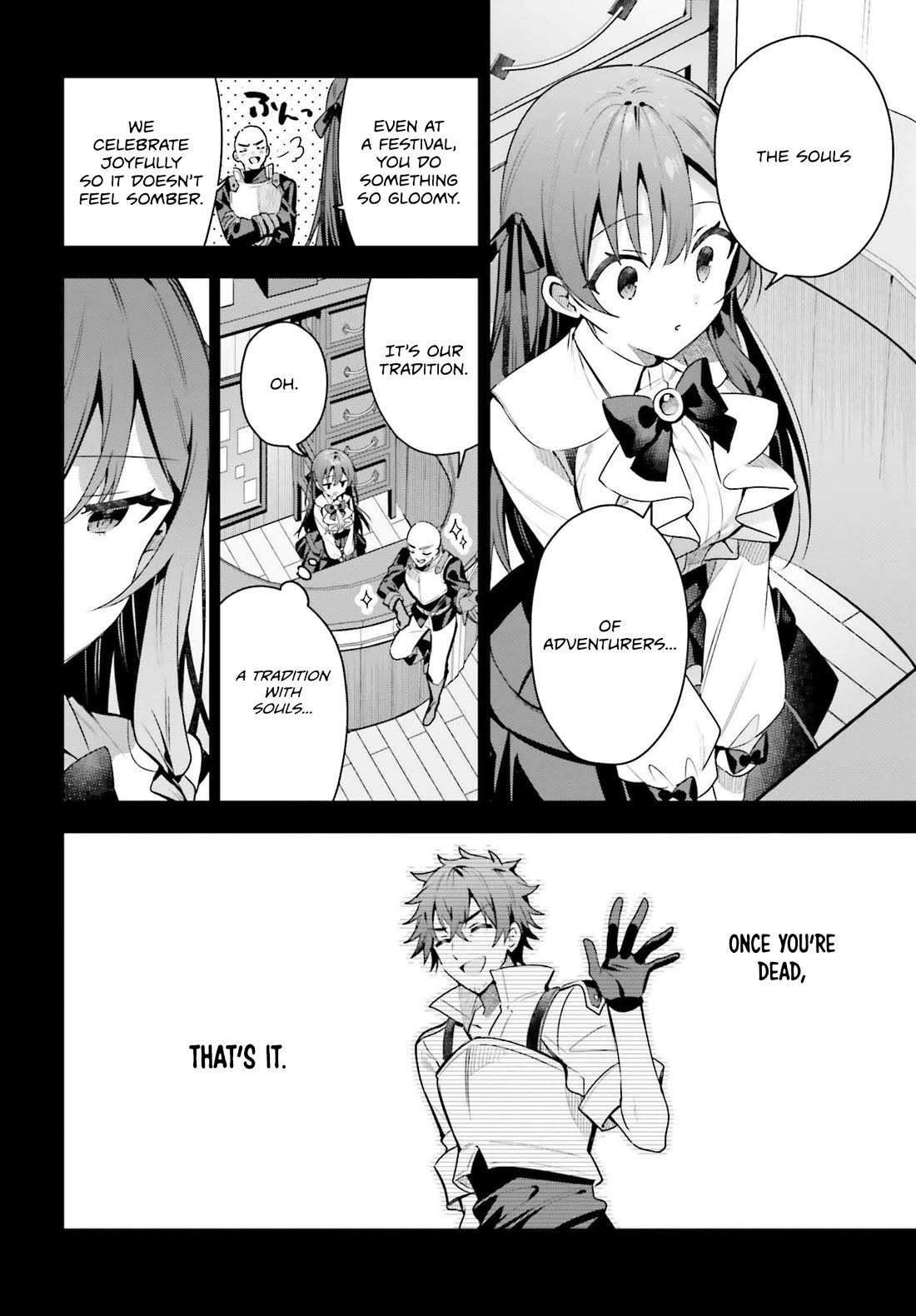 I'm the Guild Receptionist, but Since I Don't Want to Work Overtime, I Think I'll Just Solo the Boss Chapter 37 page 10 - Chapter 37: For Me