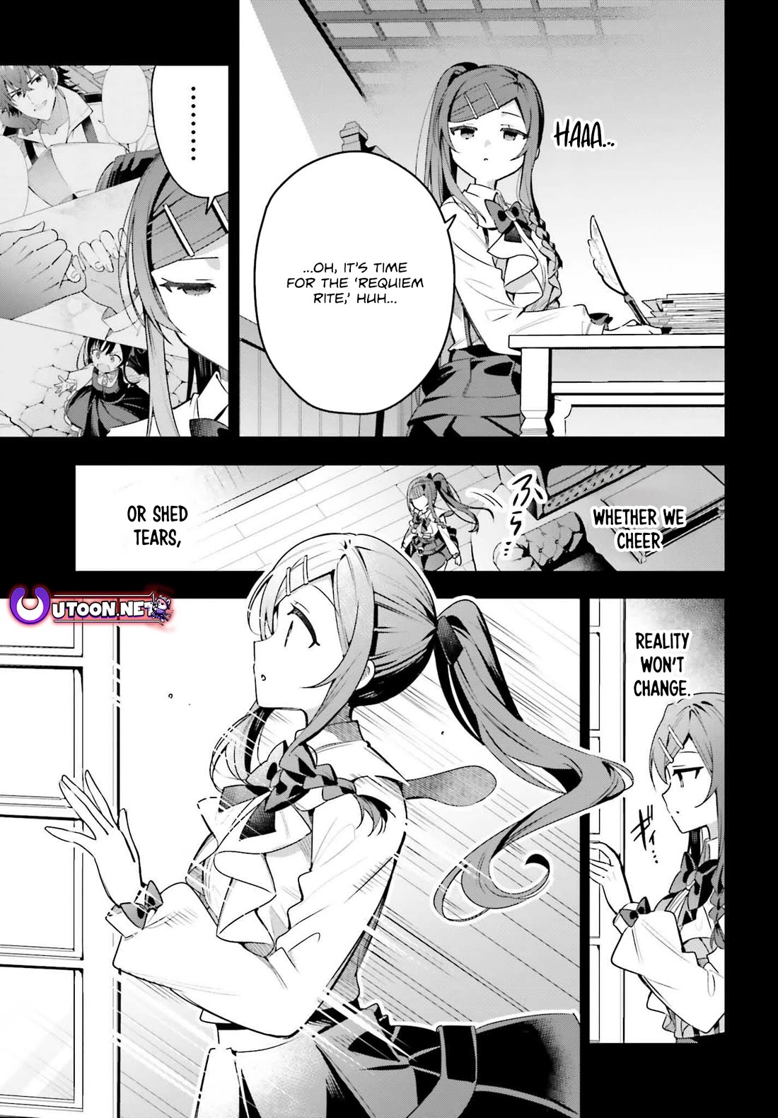 I'm the Guild Receptionist, but Since I Don't Want to Work Overtime, I Think I'll Just Solo the Boss Chapter 37 page 13 - Chapter 37: For Me
