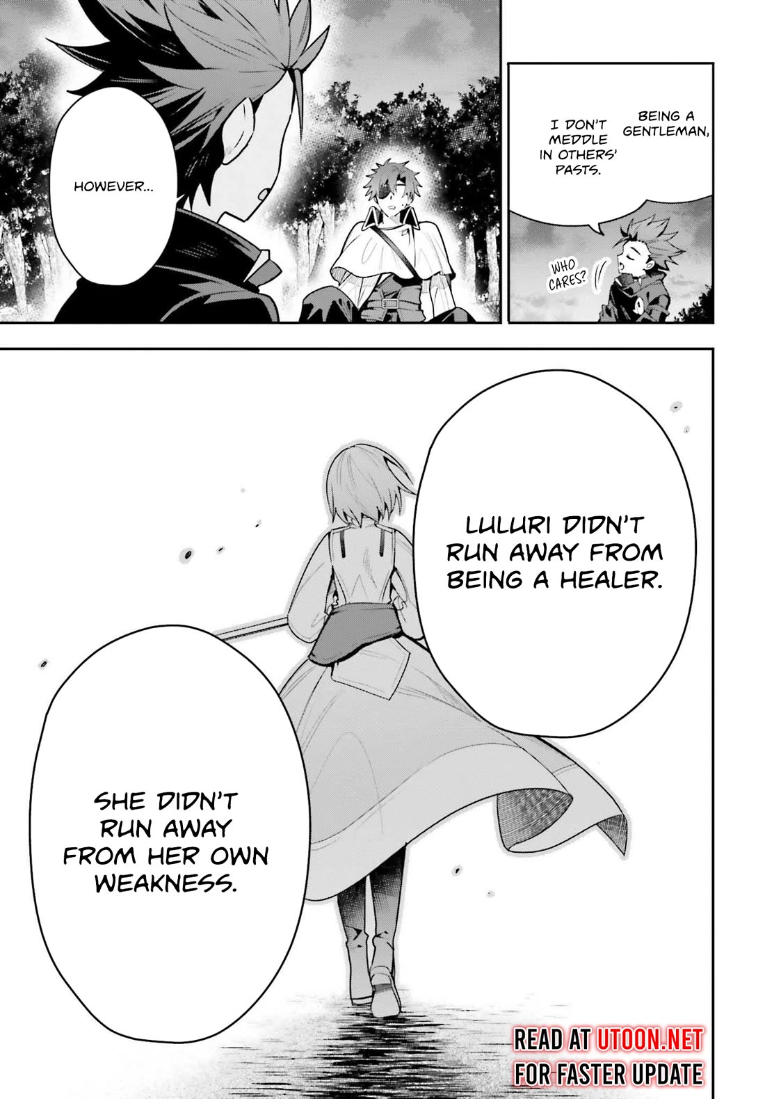I'm the Guild Receptionist, but Since I Don't Want to Work Overtime, I Think I'll Just Solo the Boss Chapter 37 page 5 - Chapter 37: For Me