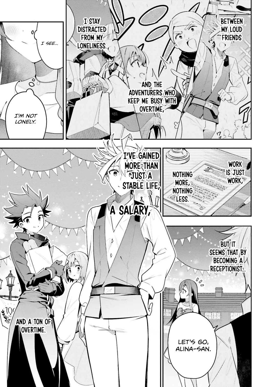 I'm the Guild Receptionist, but Since I Don't Want to Work Overtime, I Think I'll Just Solo the Boss Chapter 39 page 31 - Chapter 39