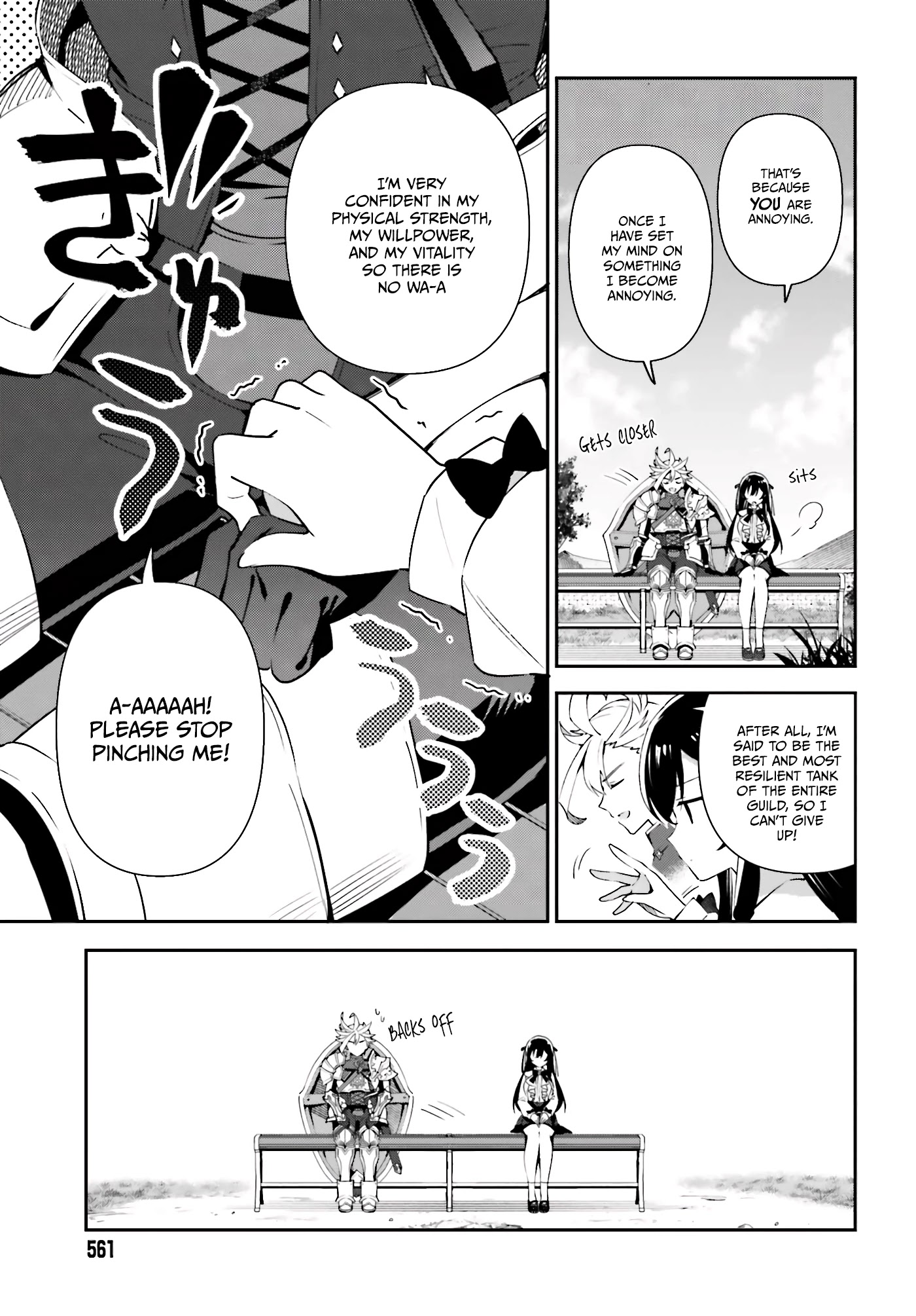 I'm the Guild Receptionist, but Since I Don't Want to Work Overtime, I Think I'll Just Solo the Boss Chapter 4 page 10 - Chapter 4