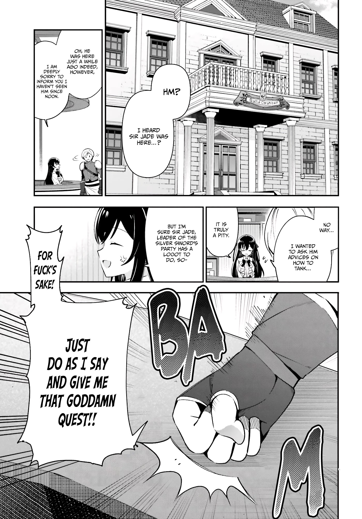 I'm the Guild Receptionist, but Since I Don't Want to Work Overtime, I Think I'll Just Solo the Boss Chapter 4 page 14 - Chapter 4