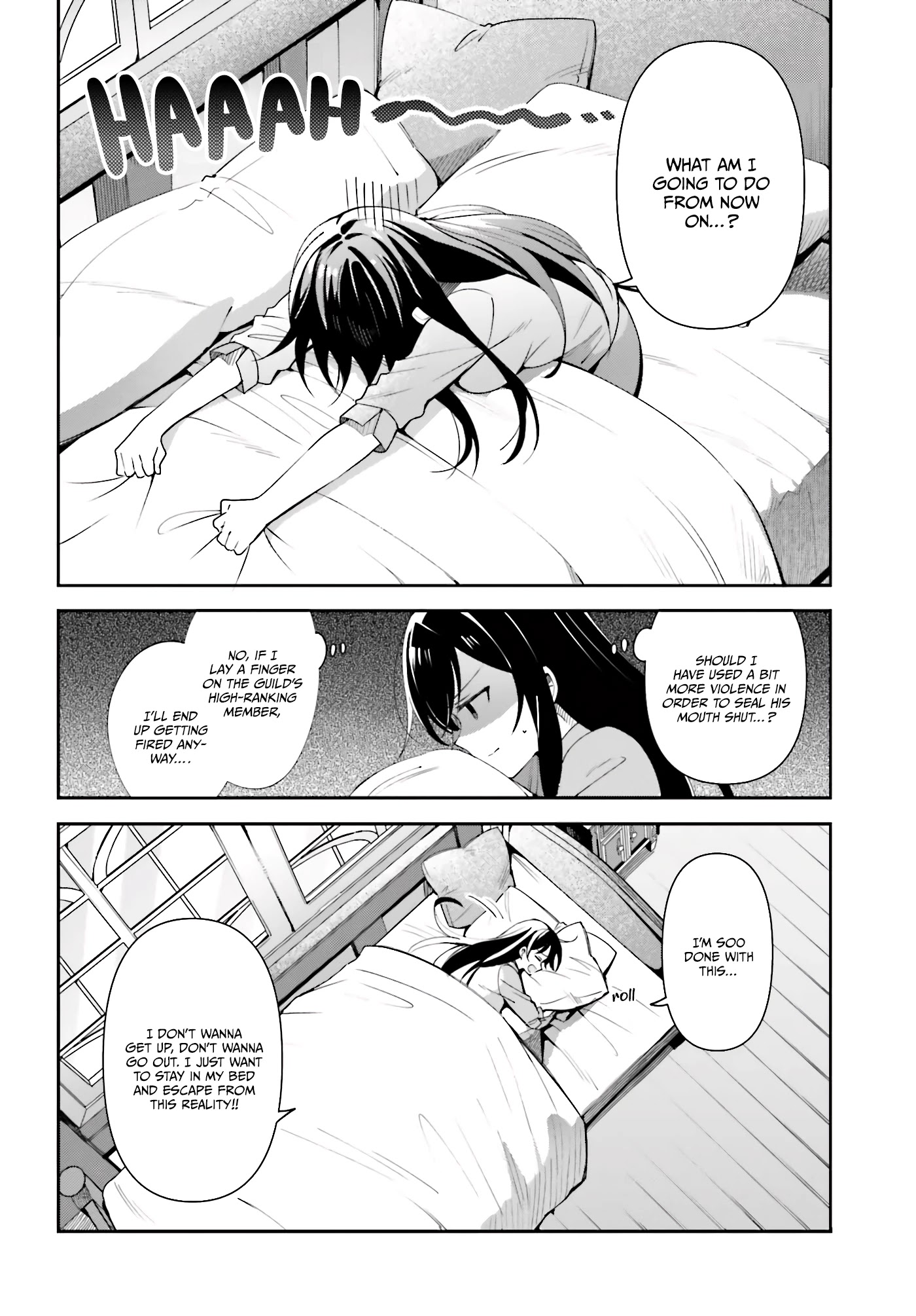 I'm the Guild Receptionist, but Since I Don't Want to Work Overtime, I Think I'll Just Solo the Boss Chapter 4 page 3 - Chapter 4