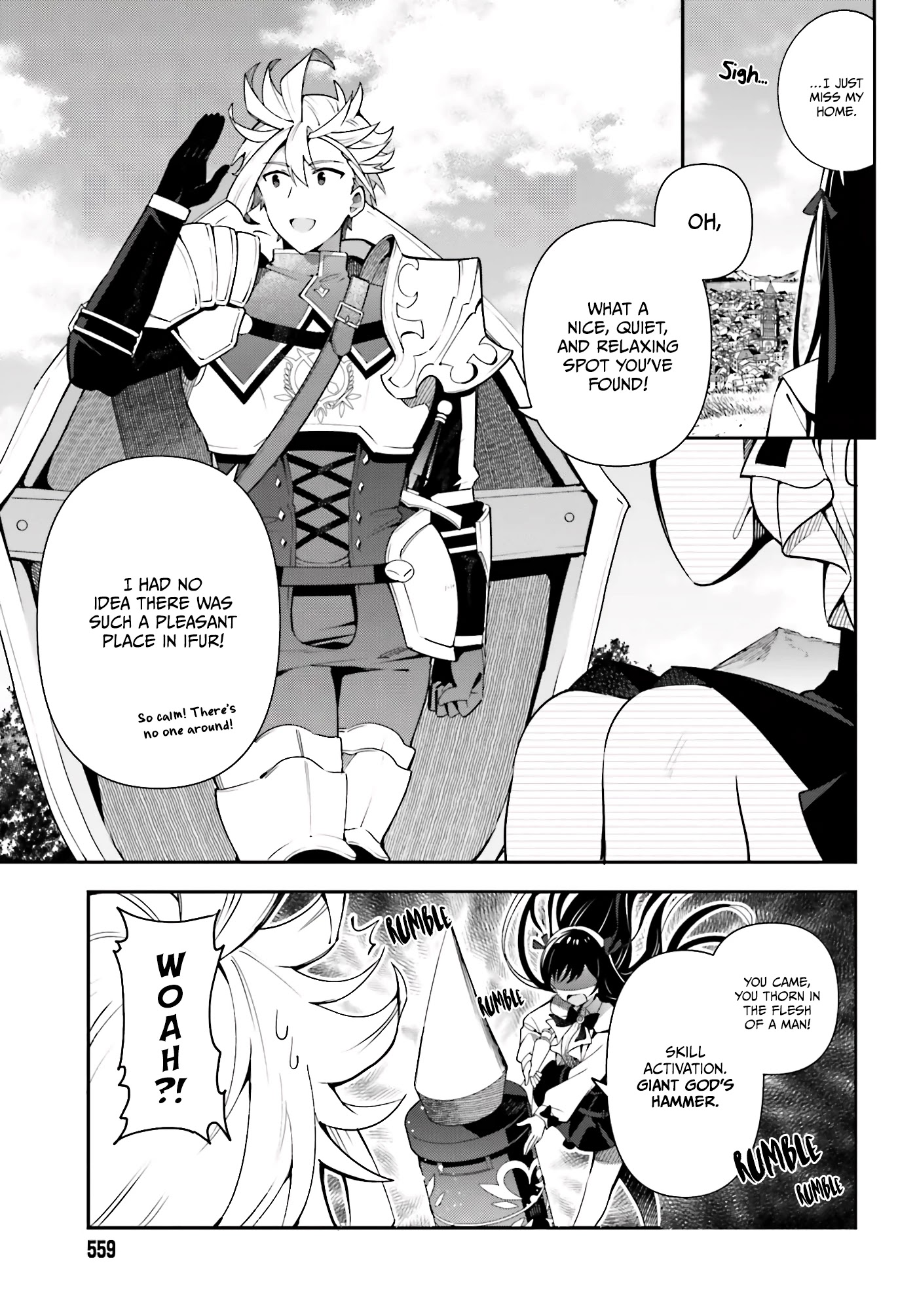 I'm the Guild Receptionist, but Since I Don't Want to Work Overtime, I Think I'll Just Solo the Boss Chapter 4 page 8 - Chapter 4