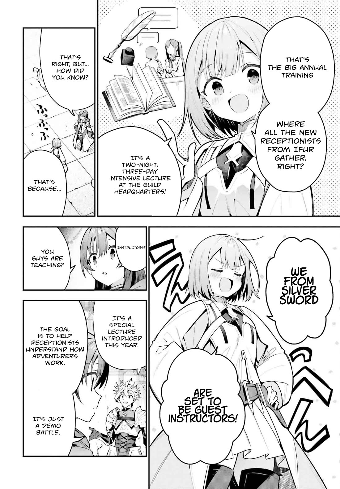I'm the Guild Receptionist, but Since I Don't Want to Work Overtime, I Think I'll Just Solo the Boss Chapter 40 page 10 - Chapter 40