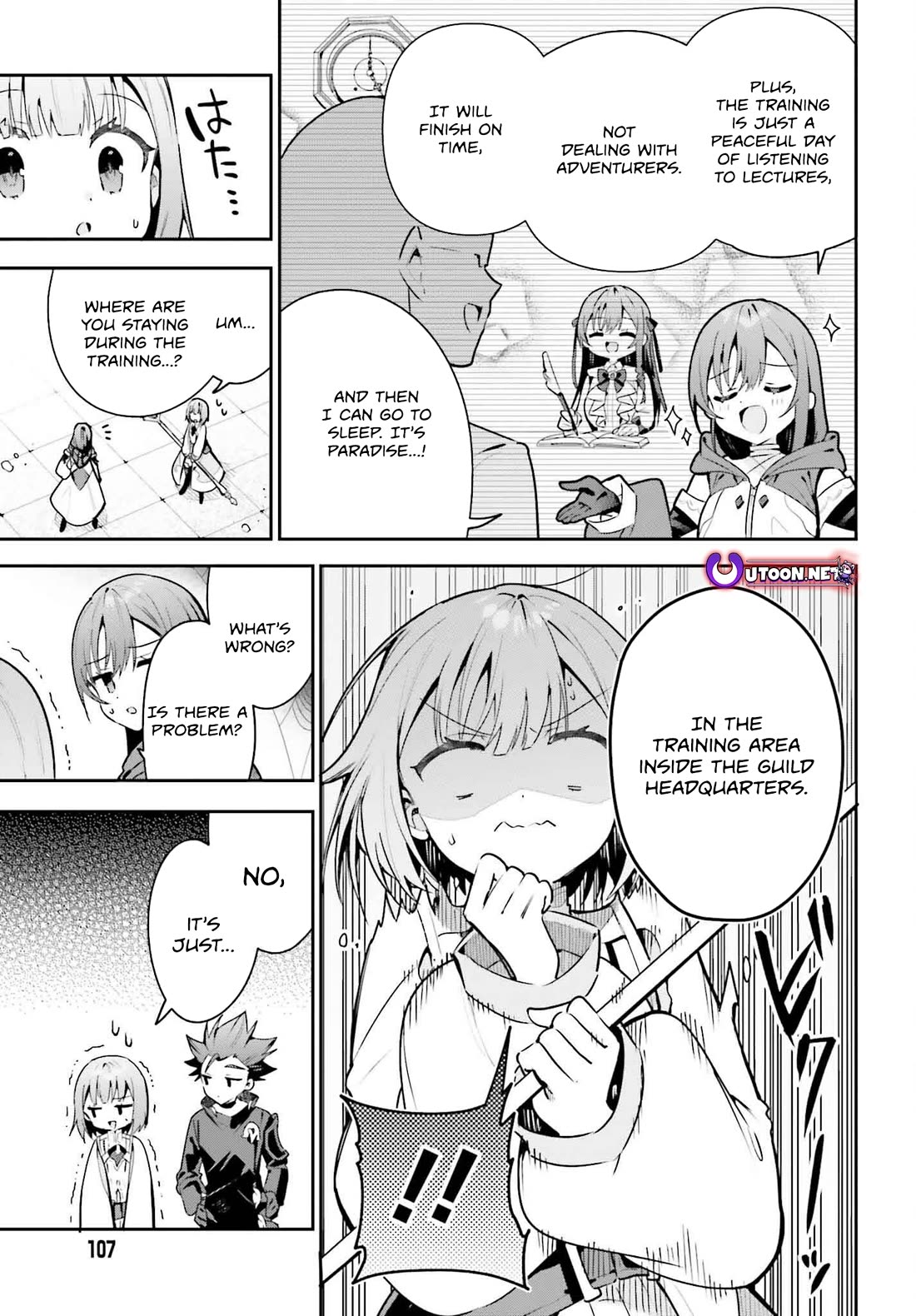 I'm the Guild Receptionist, but Since I Don't Want to Work Overtime, I Think I'll Just Solo the Boss Chapter 40 page 13 - Chapter 40