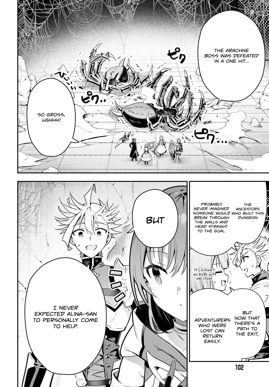 I'm the Guild Receptionist, but Since I Don't Want to Work Overtime, I Think I'll Just Solo the Boss Chapter 40 page 8 - Chapter 40