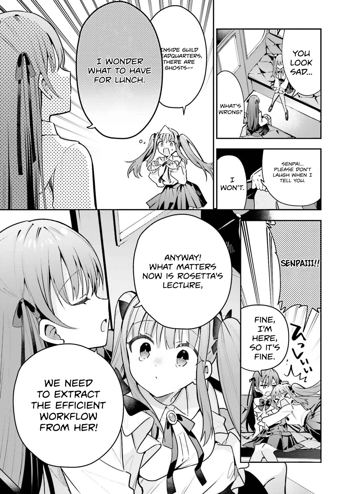 I'm the Guild Receptionist, but Since I Don't Want to Work Overtime, I Think I'll Just Solo the Boss Chapter 41 page 17 - Chapter 41