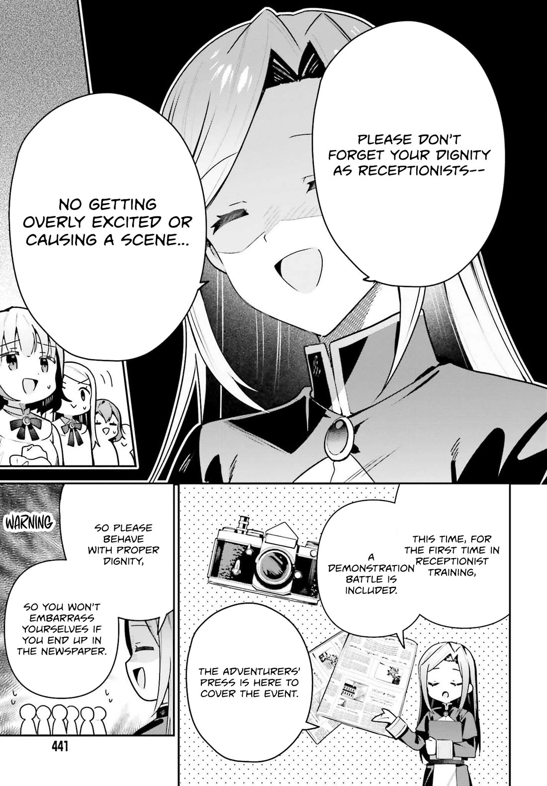 I'm the Guild Receptionist, but Since I Don't Want to Work Overtime, I Think I'll Just Solo the Boss Chapter 42 page 11 - Chapter 42