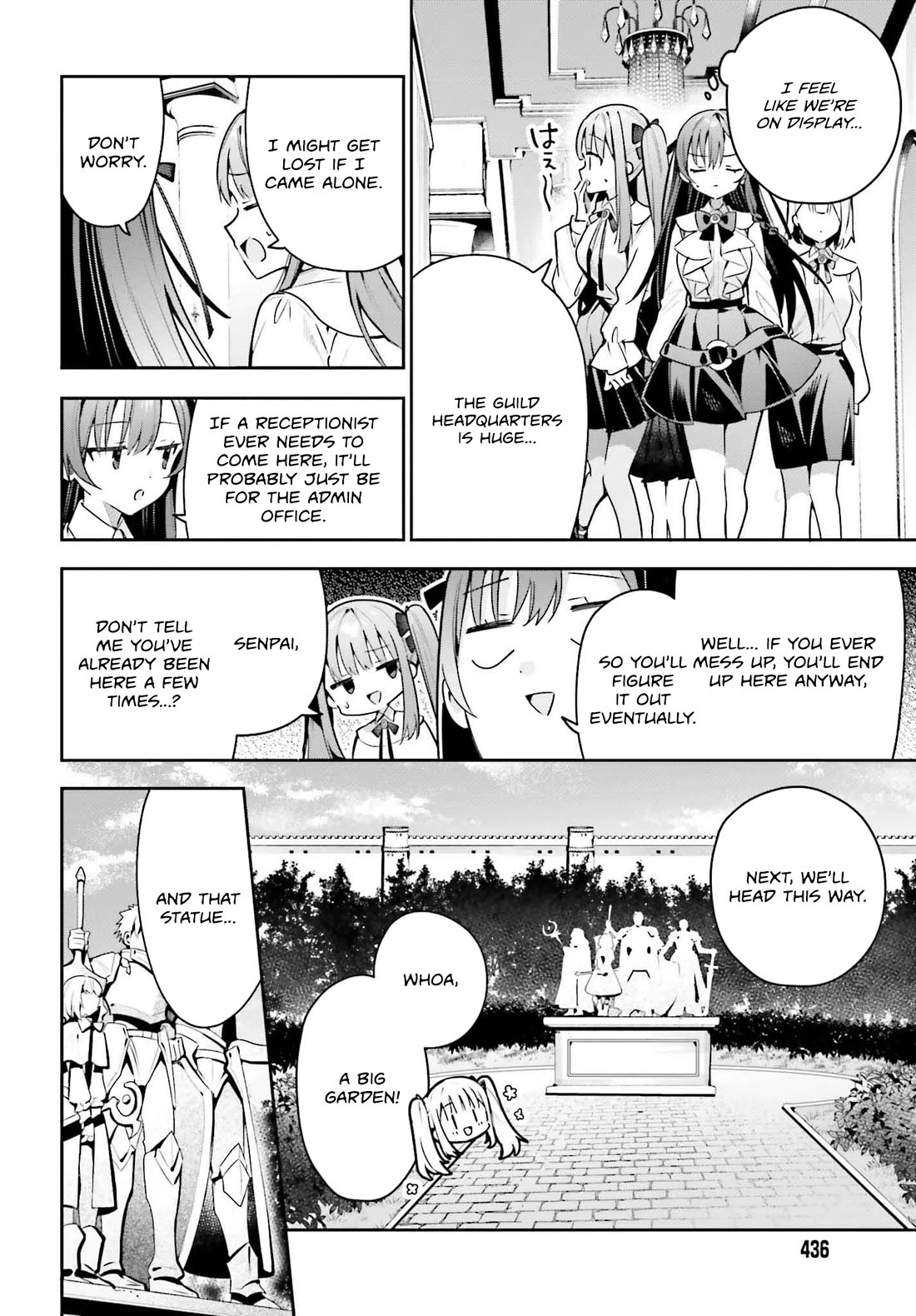 I'm the Guild Receptionist, but Since I Don't Want to Work Overtime, I Think I'll Just Solo the Boss Chapter 42 page 6 - Chapter 42