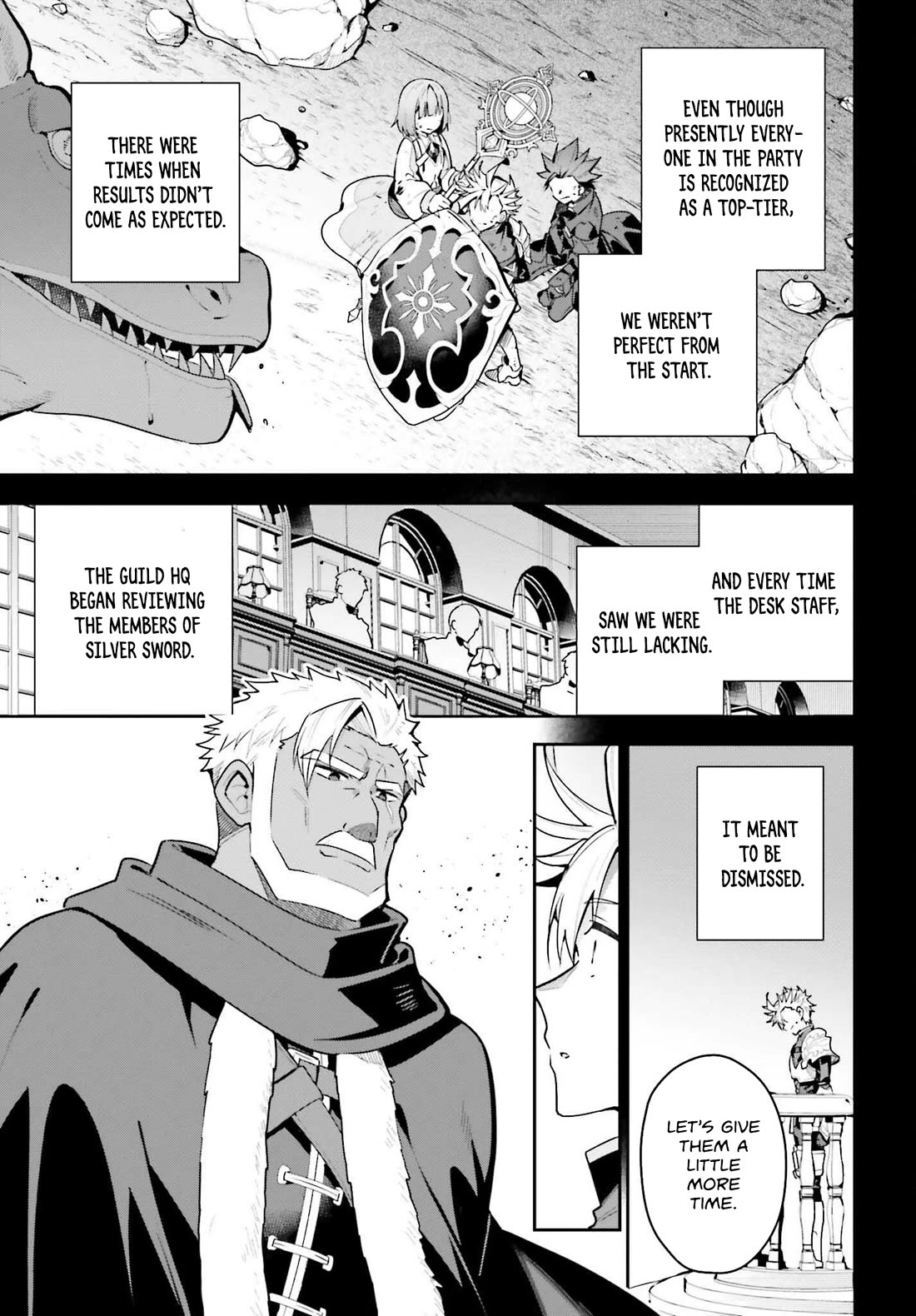 I'm the Guild Receptionist, but Since I Don't Want to Work Overtime, I Think I'll Just Solo the Boss Chapter 45 page 7 - Chapter 45