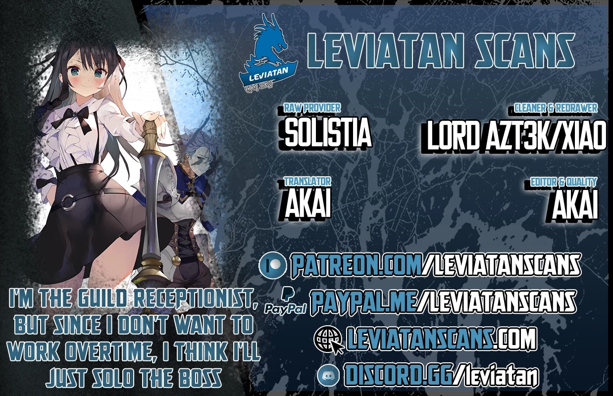 I'm the Guild Receptionist, but Since I Don't Want to Work Overtime, I Think I'll Just Solo the Boss Chapter 5 page 1 - Chapter 5