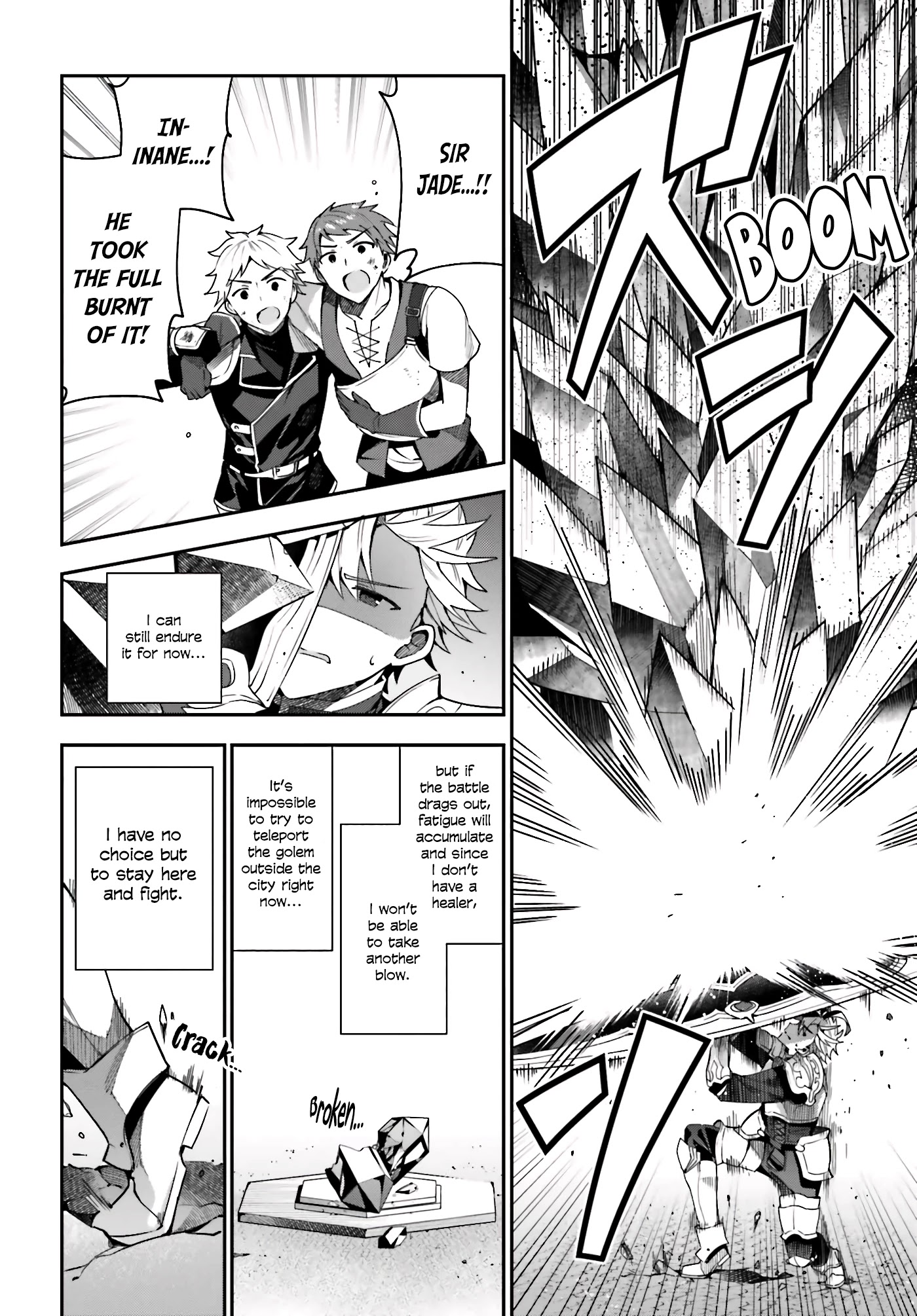 I'm the Guild Receptionist, but Since I Don't Want to Work Overtime, I Think I'll Just Solo the Boss Chapter 5 page 12 - Chapter 5